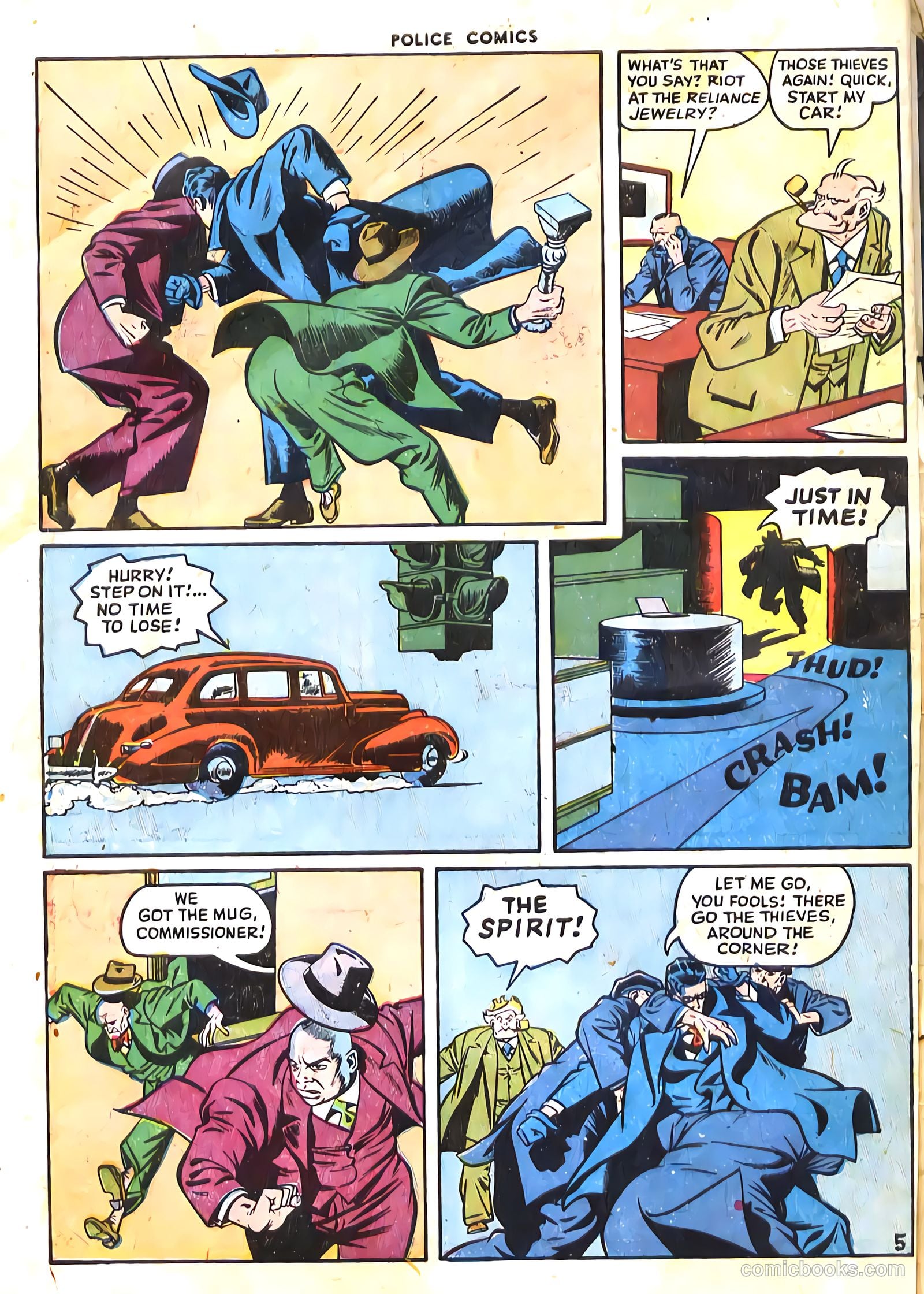 Police Comics #61 (1946) — page 56 of 60