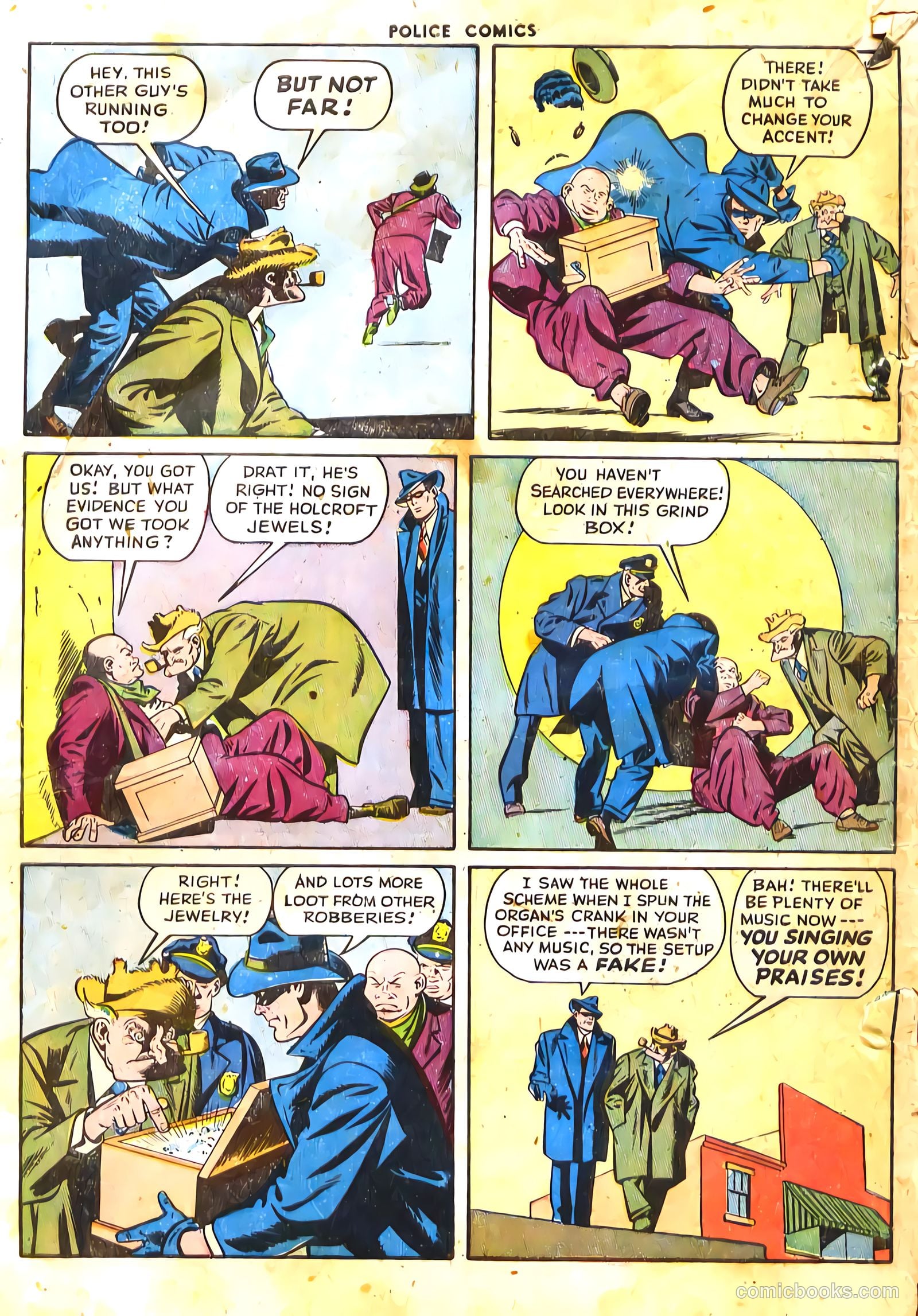 Police Comics #61 (1946) — page 58 of 60