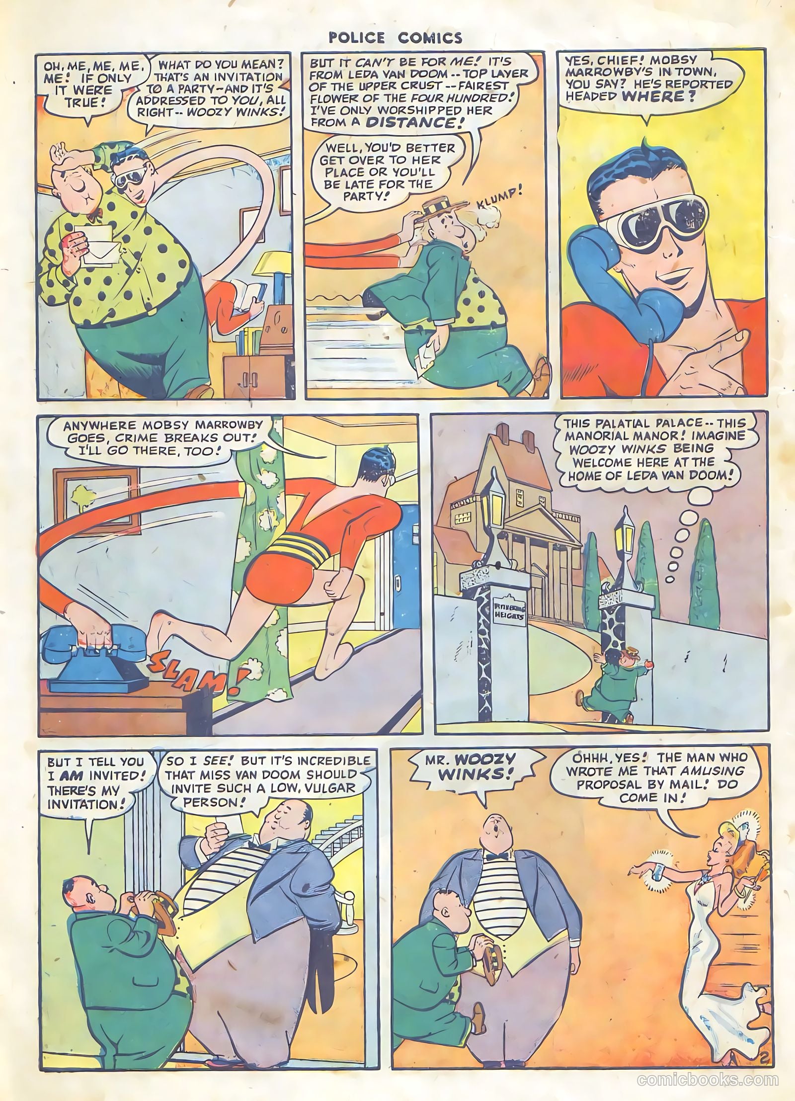 Police Comics #62 (1947) — page 4 of 60