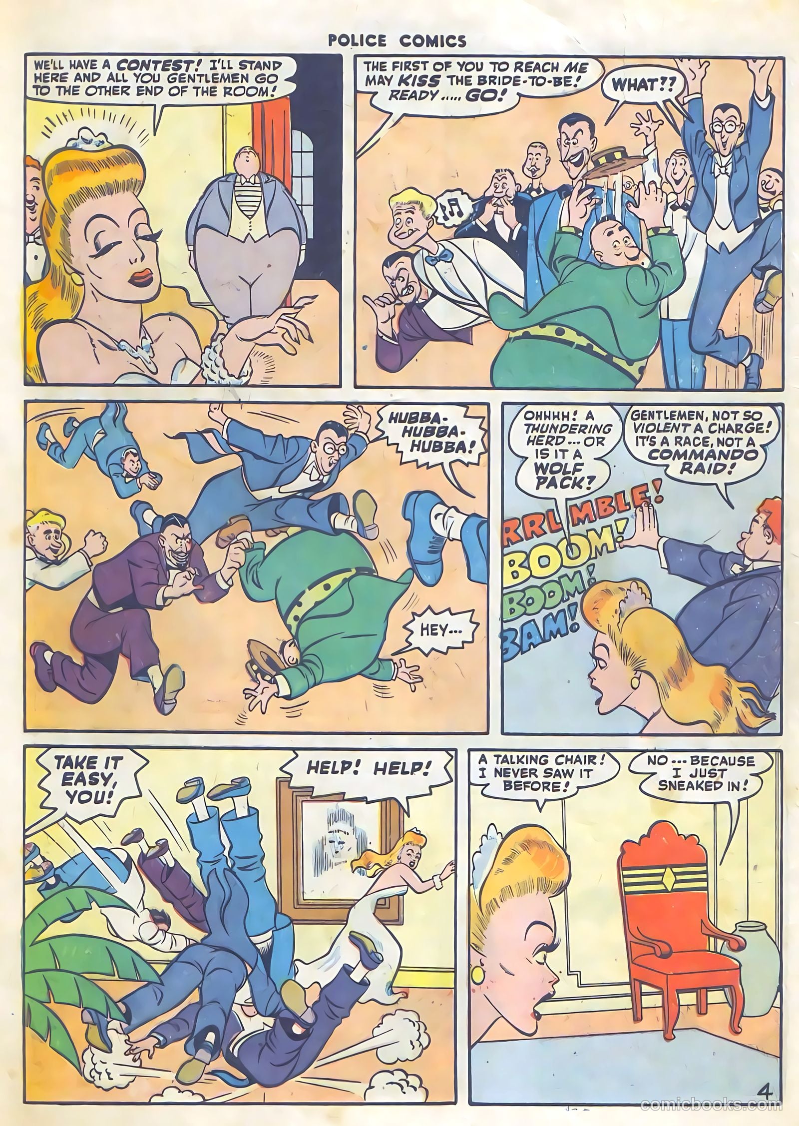 Police Comics #62 (1947) — page 6 of 60