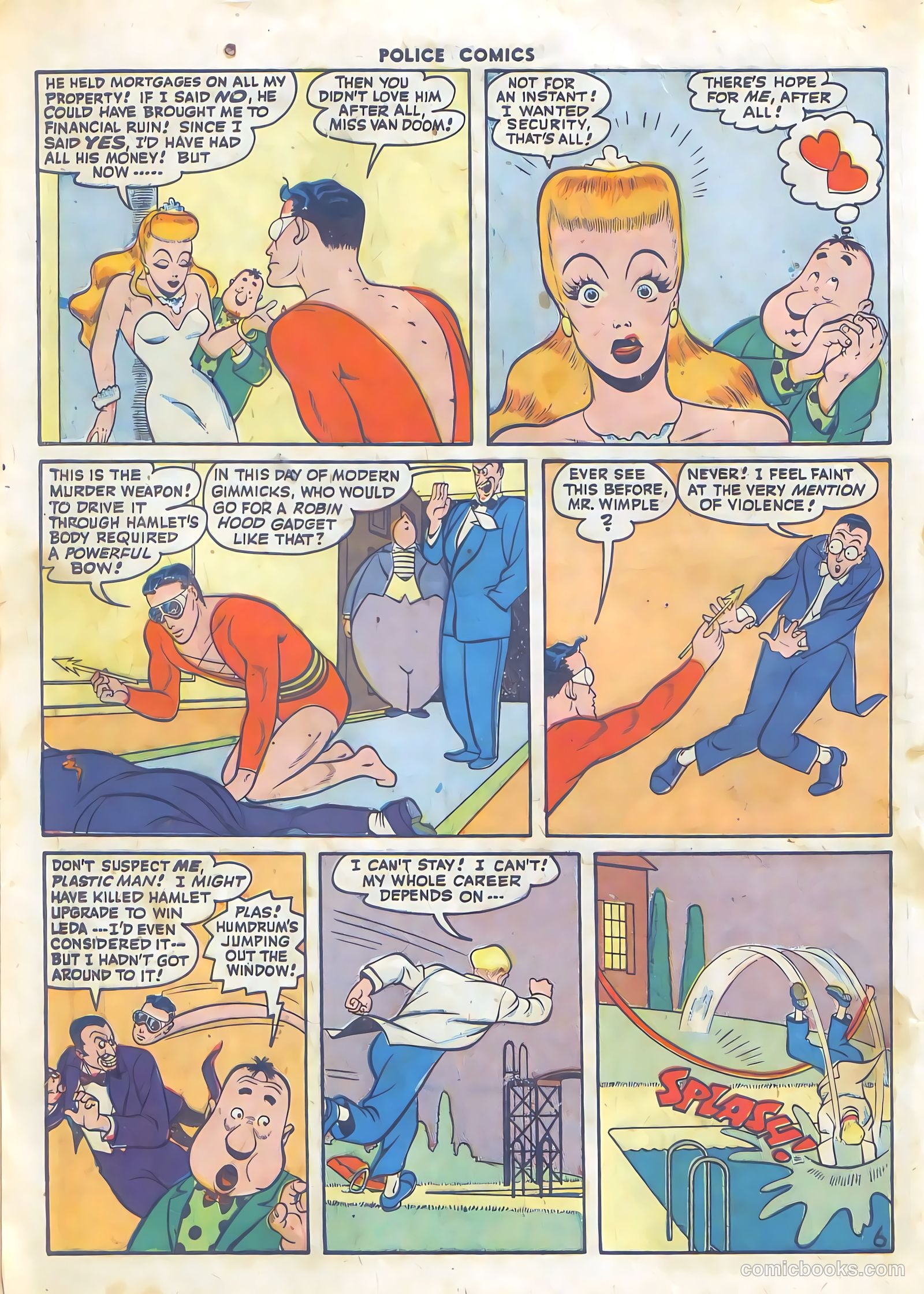 Police Comics #62 (1947) — page 8 of 60