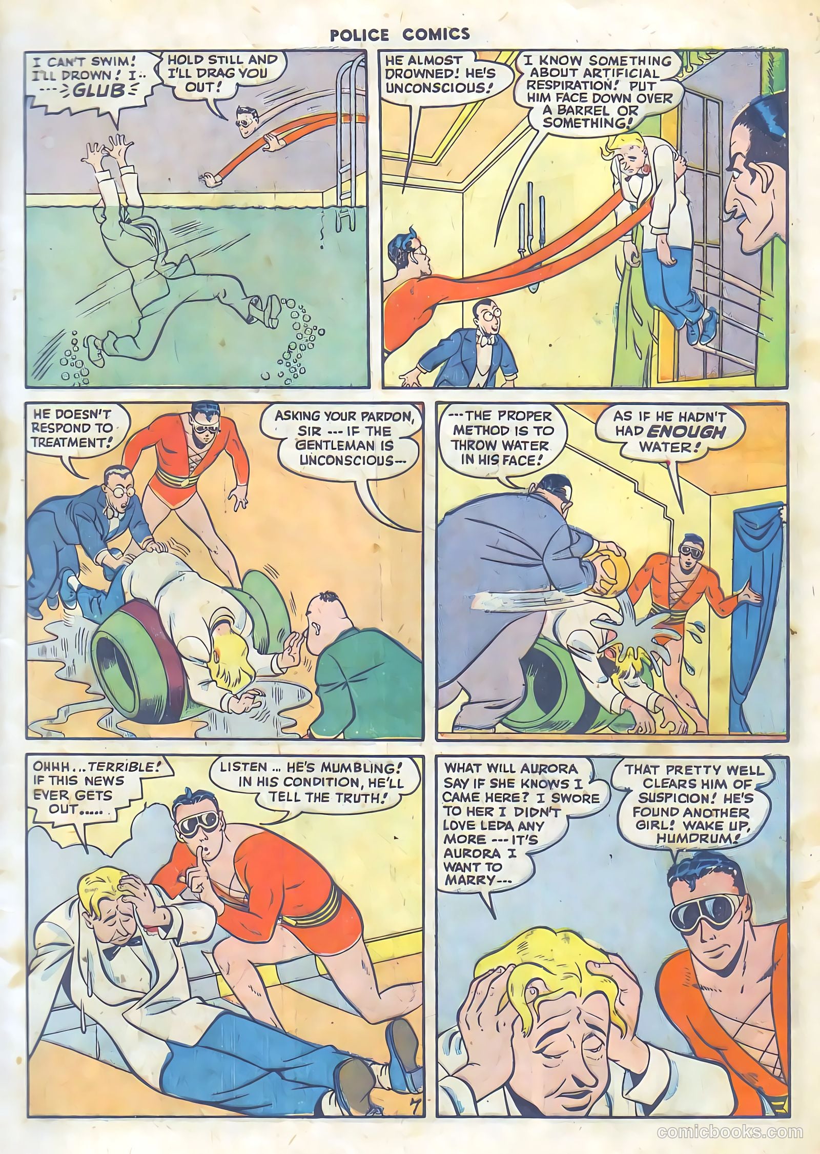 Police Comics #62 (1947) — page 9 of 60