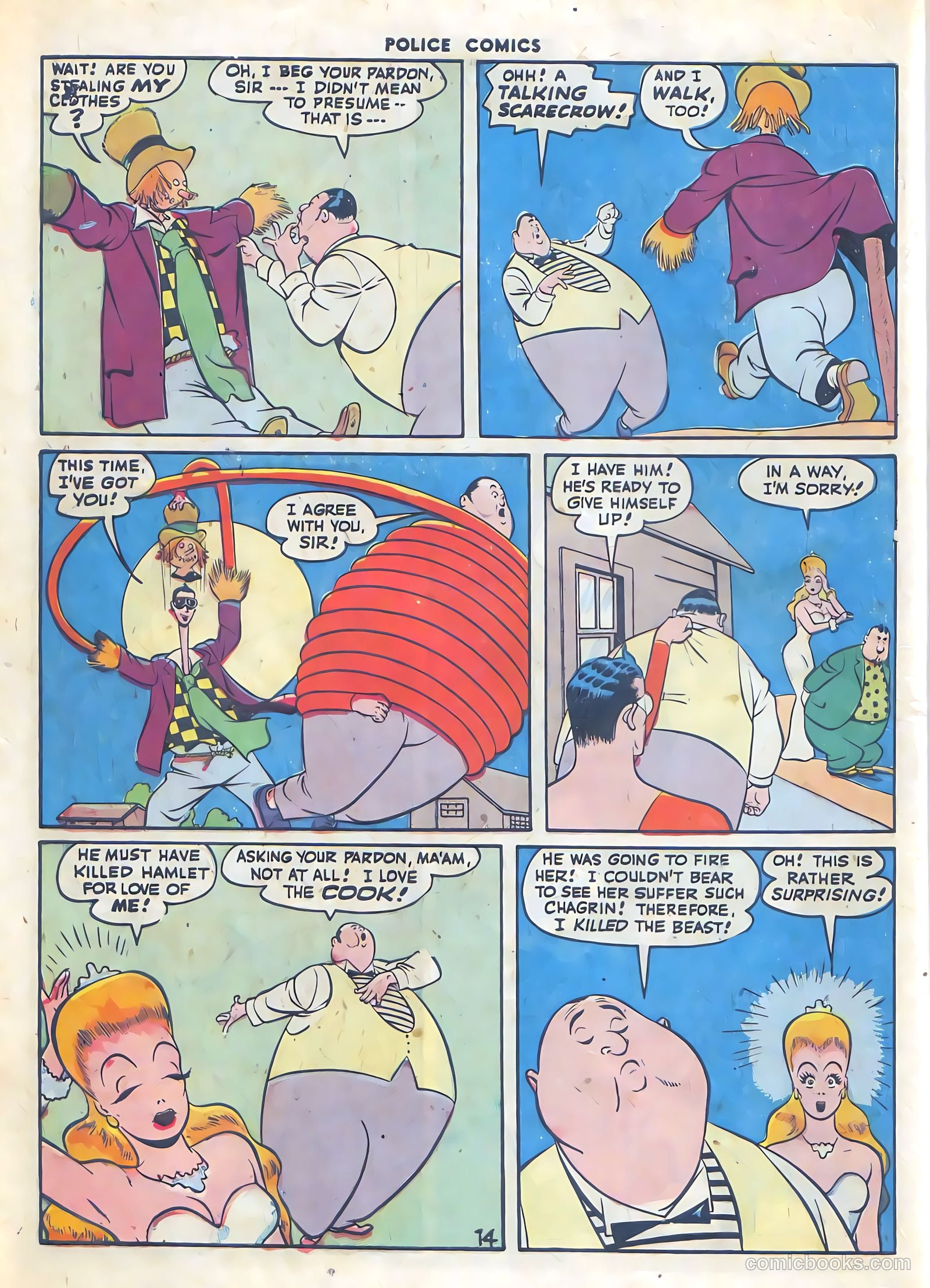Police Comics #62 (1947) — page 16 of 60