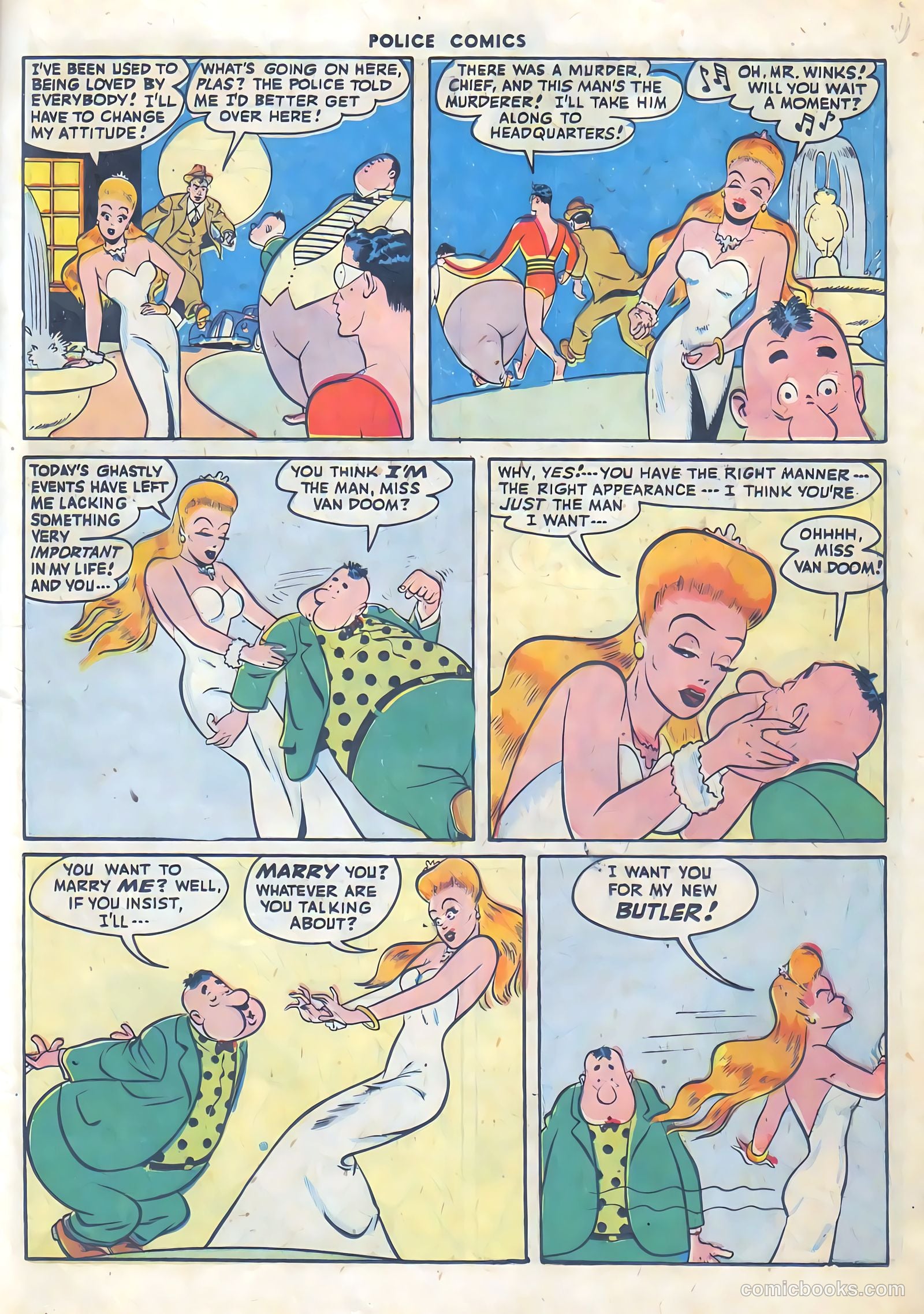 Police Comics #62 (1947) — page 17 of 60