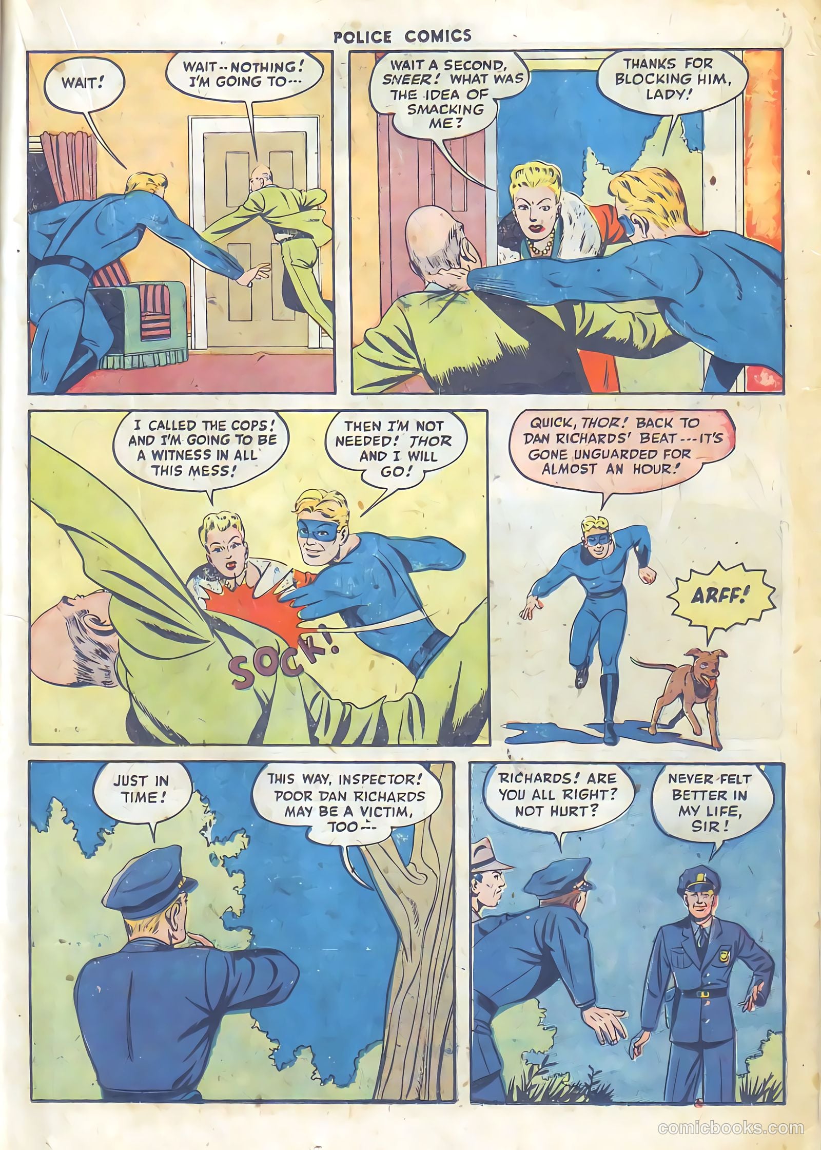 Police Comics #62 (1947) — page 29 of 60