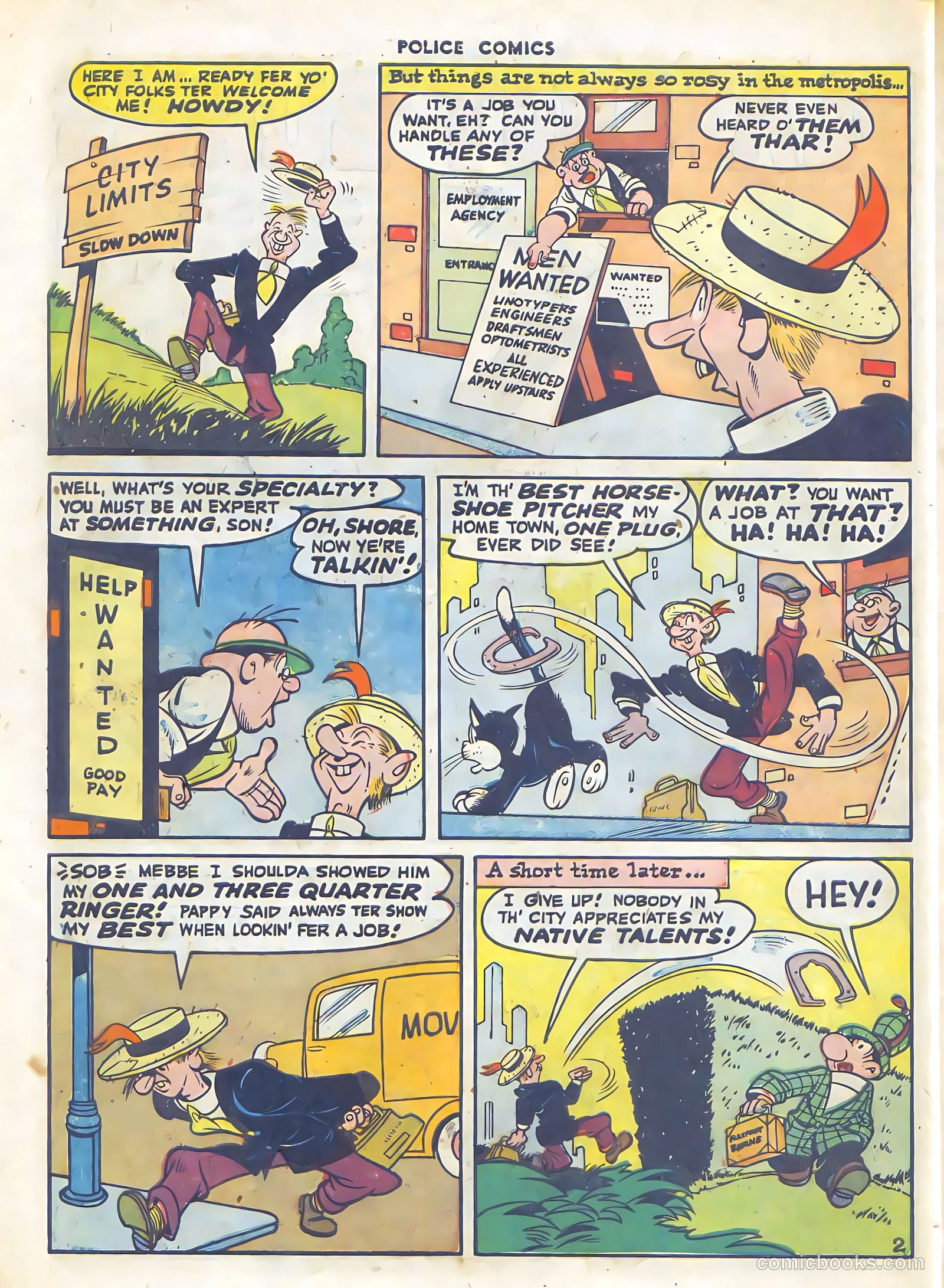 Police Comics #62 (1947) — page 46 of 60
