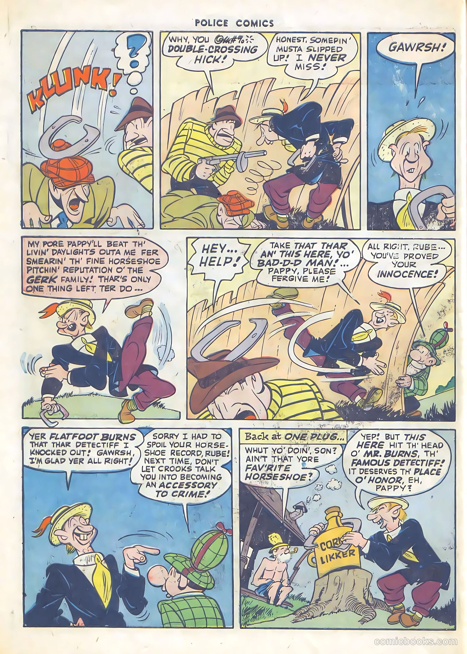 Police Comics #62 (1947) — page 50 of 60