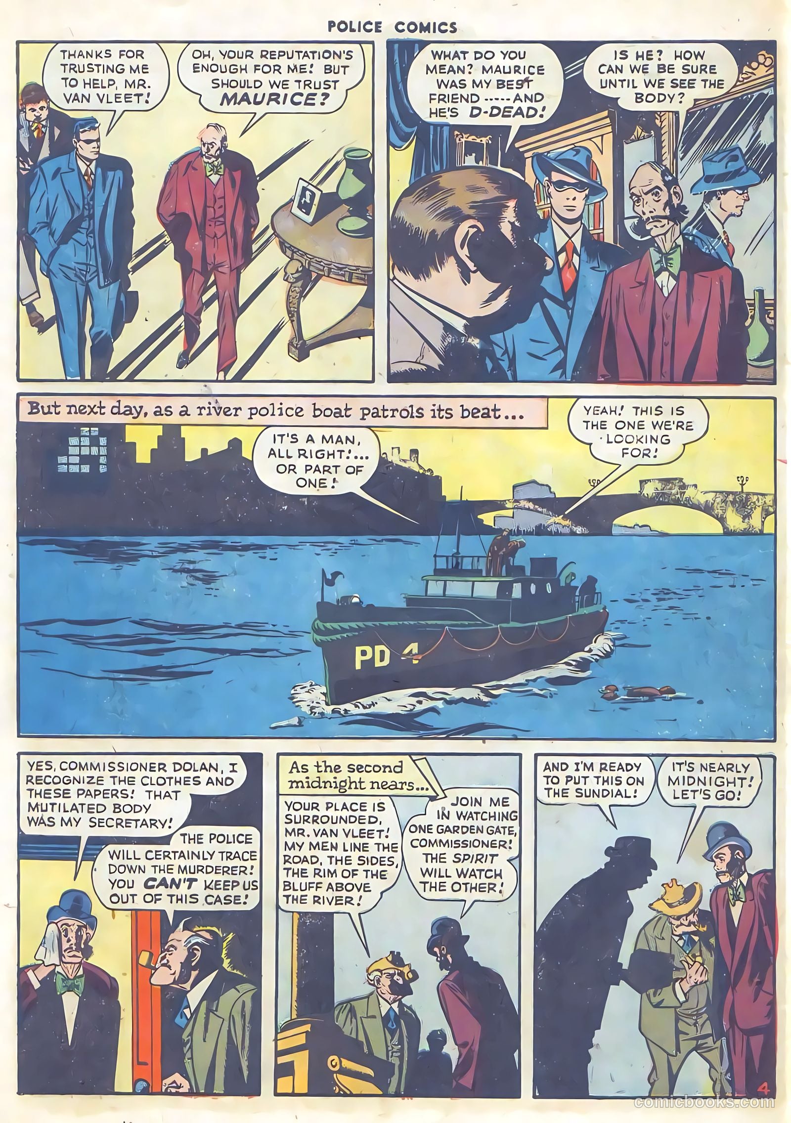 Police Comics #62 (1947) — page 54 of 60