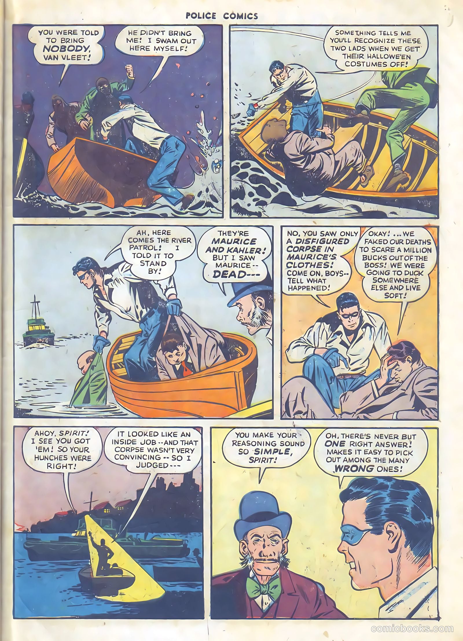 Police Comics #62 (1947) — page 57 of 60
