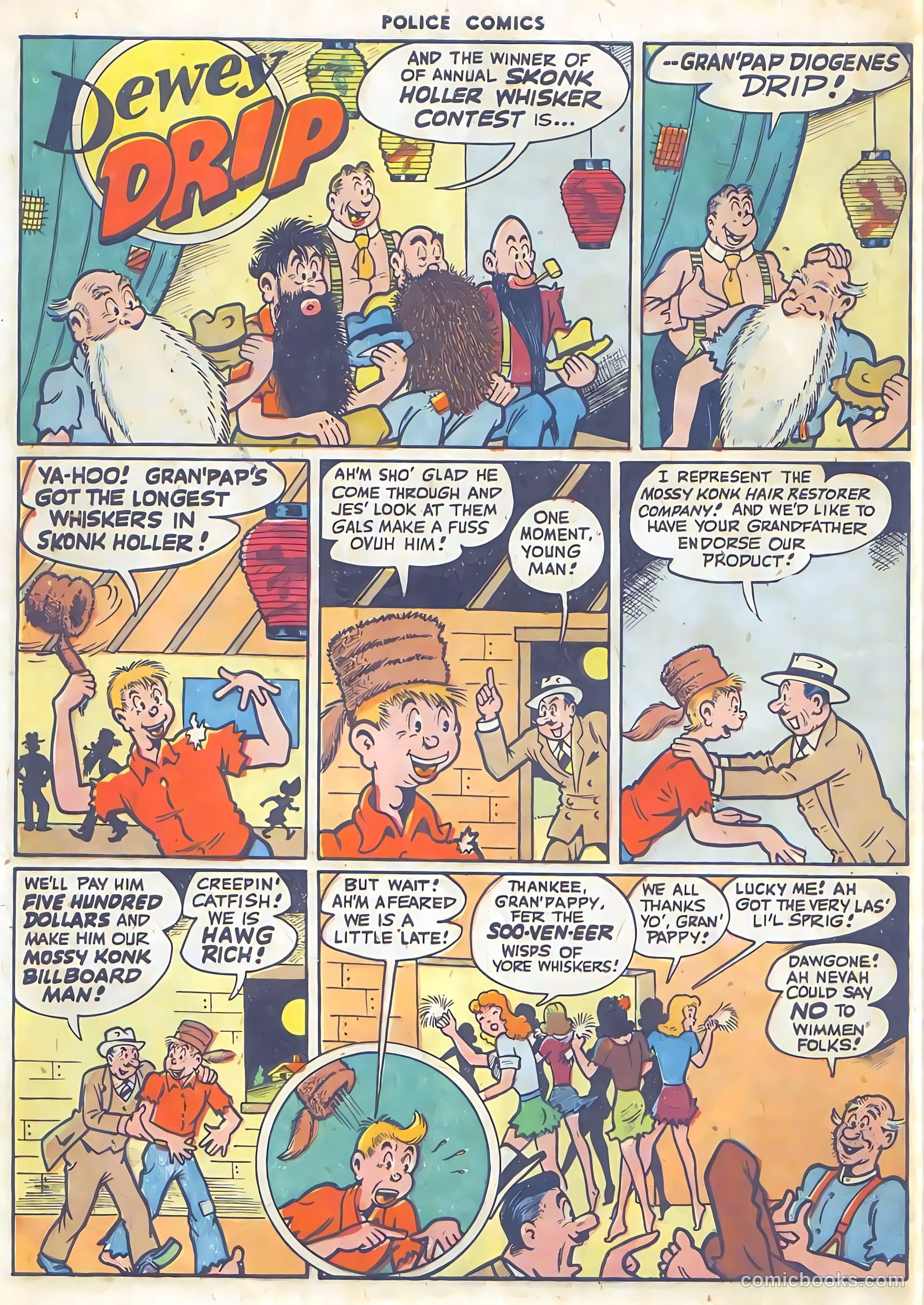 Police Comics #62 (1947) — page 58 of 60