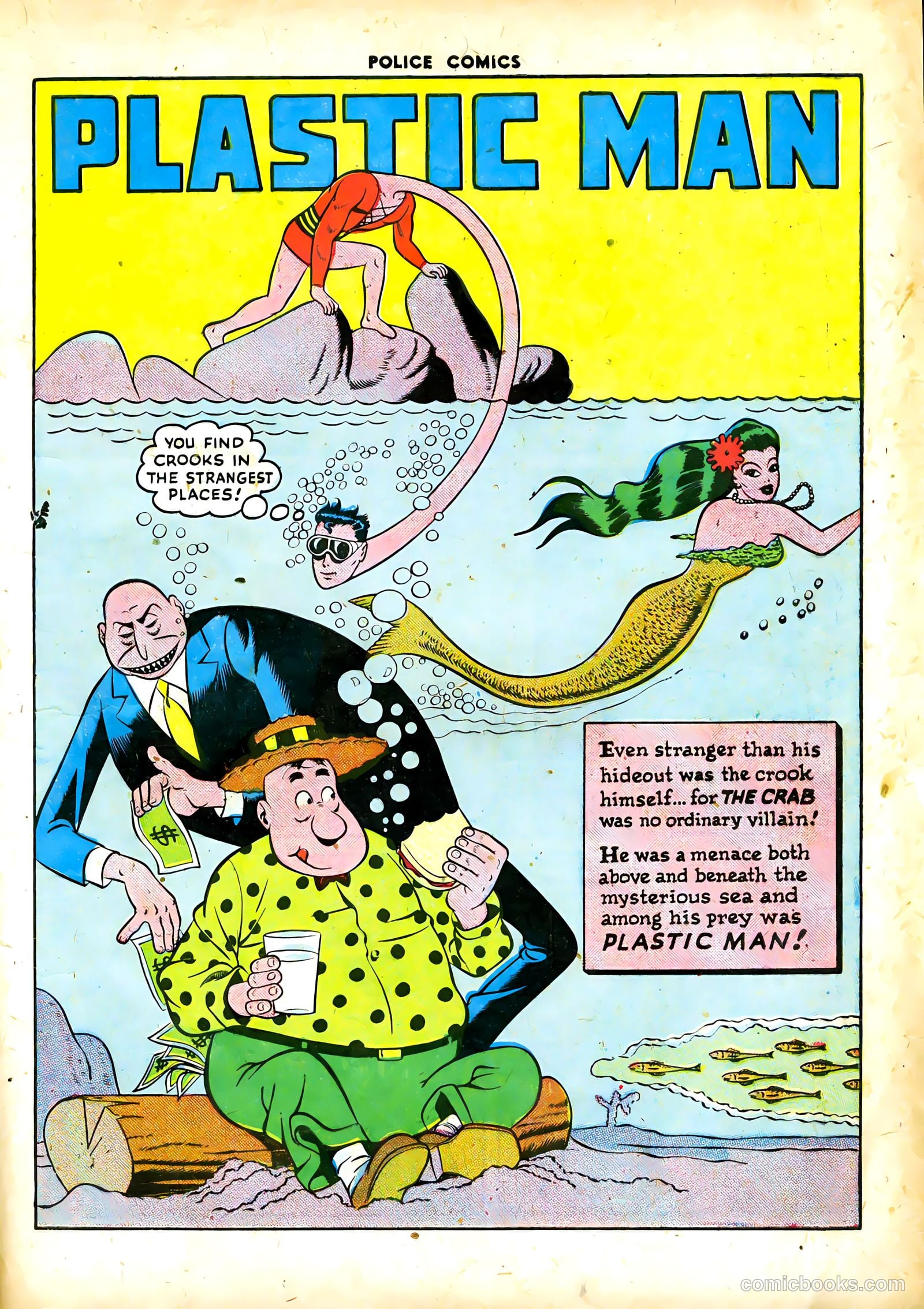 Police Comics #63 (1947) — page 3 of 60