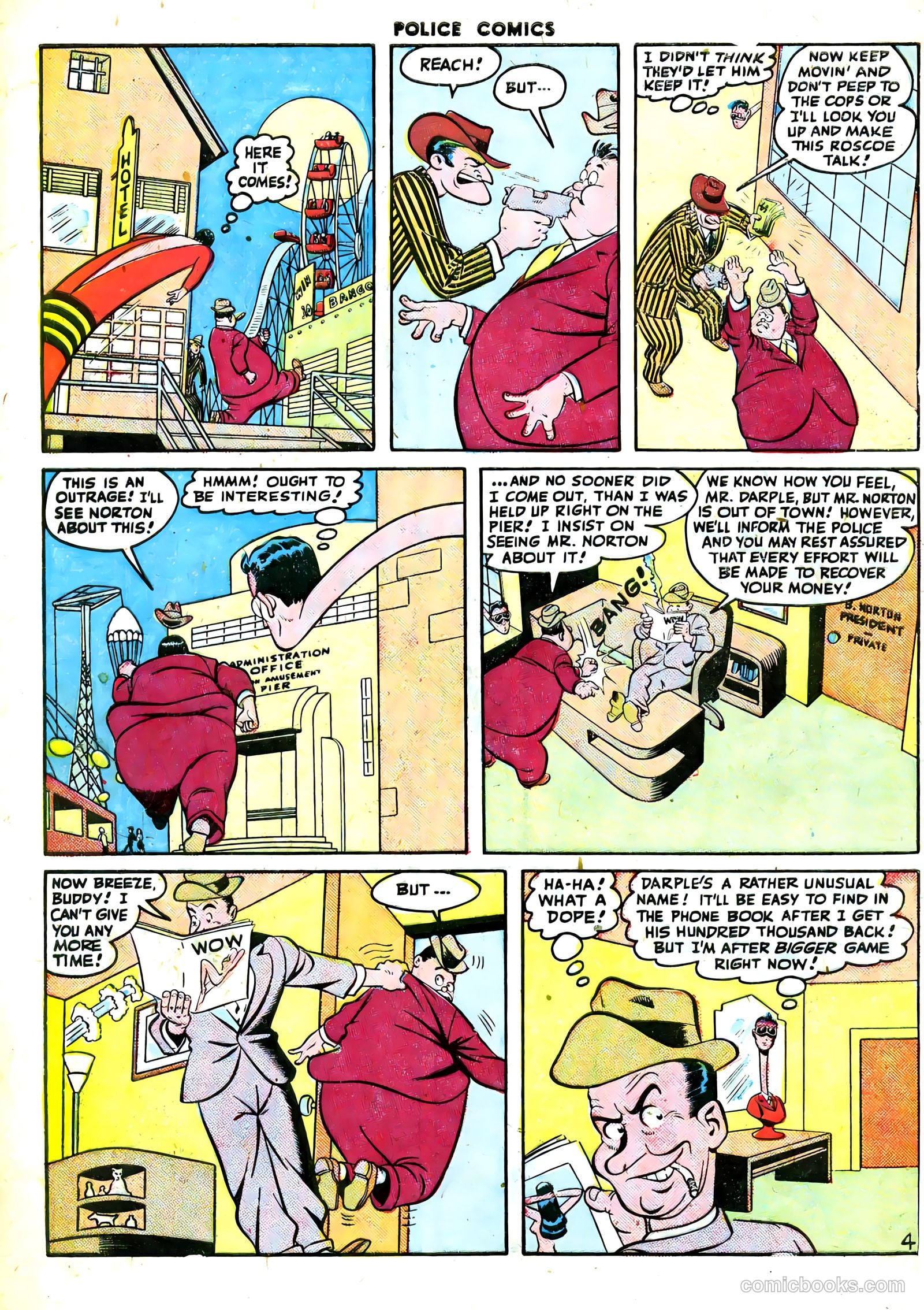 Police Comics #63 (1947) — page 6 of 60