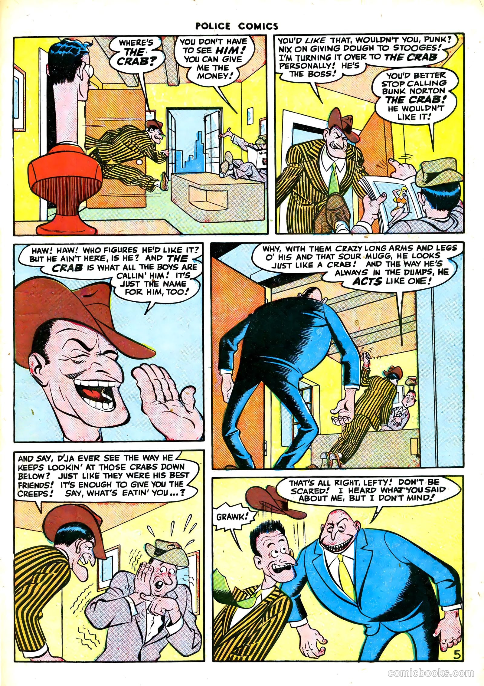 Police Comics #63 (1947) — page 7 of 60