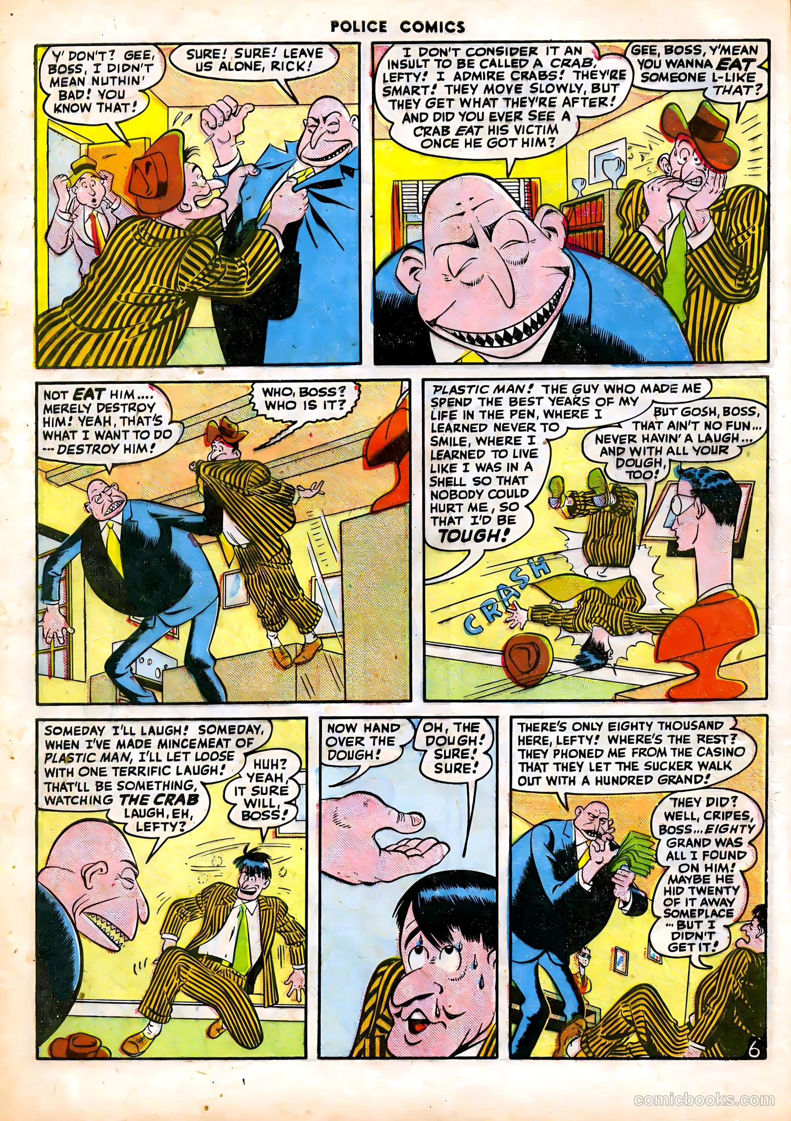 Police Comics #63 (1947) — page 8 of 60