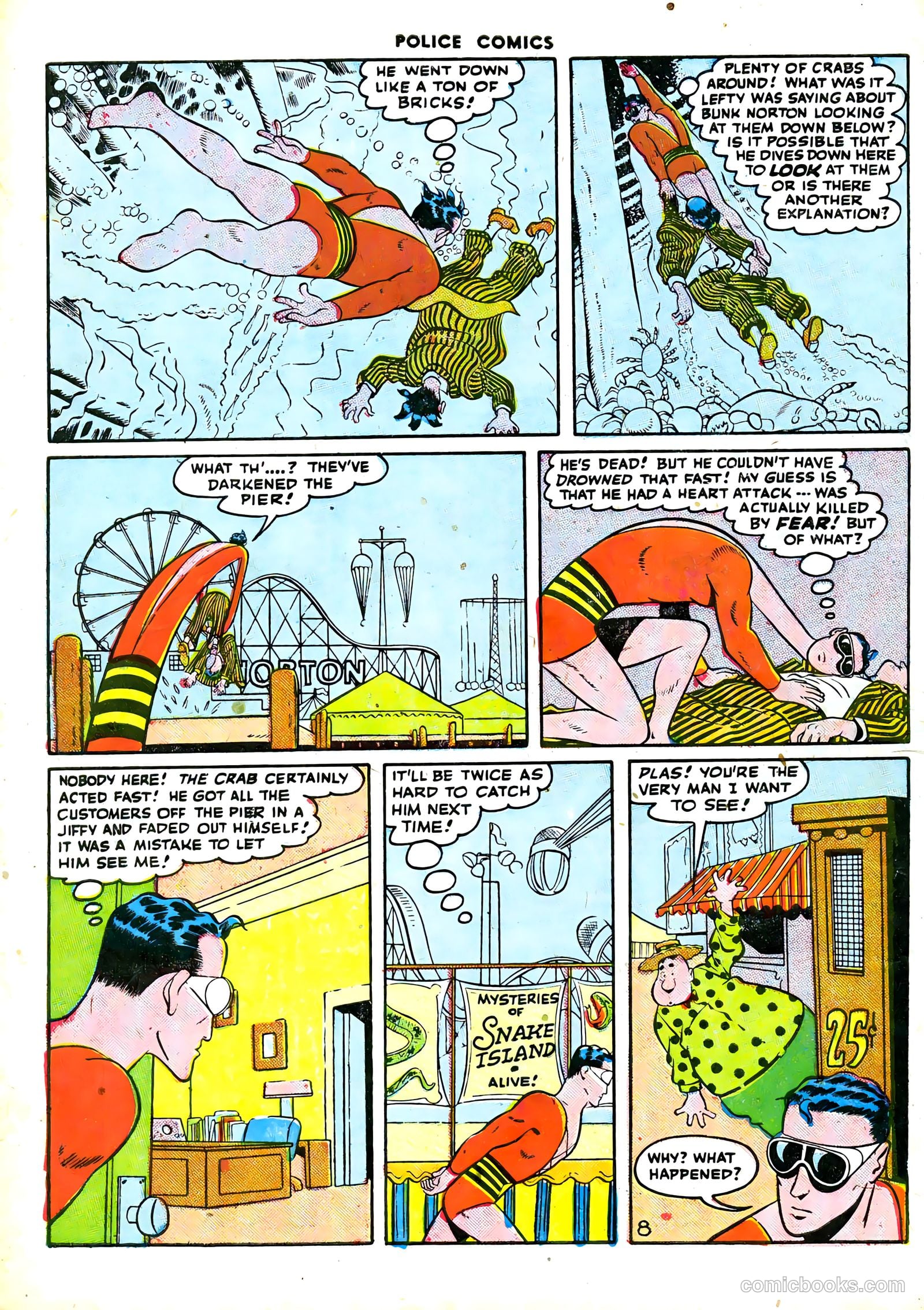 Police Comics #63 (1947) — page 10 of 60