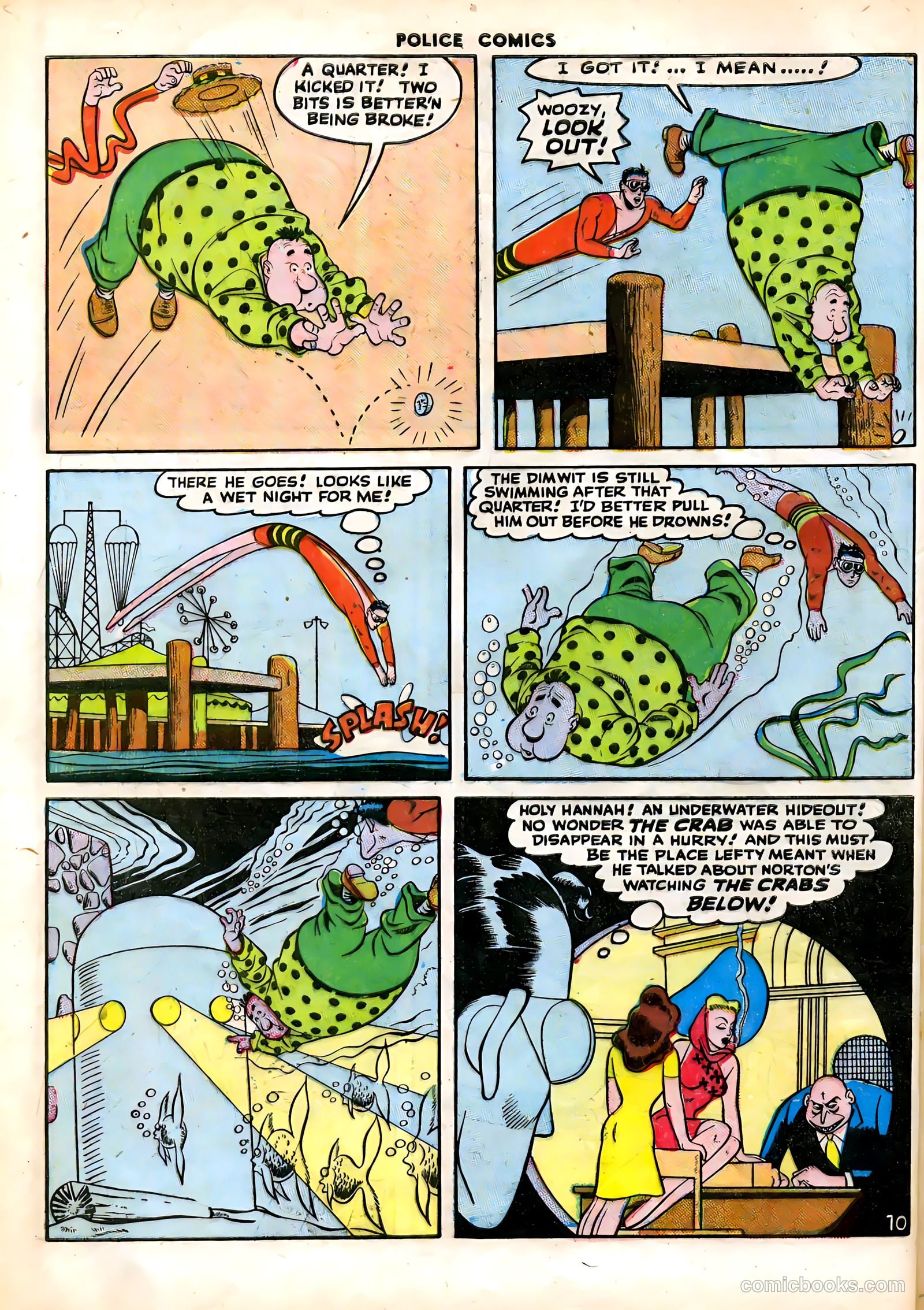Police Comics #63 (1947) — page 12 of 60