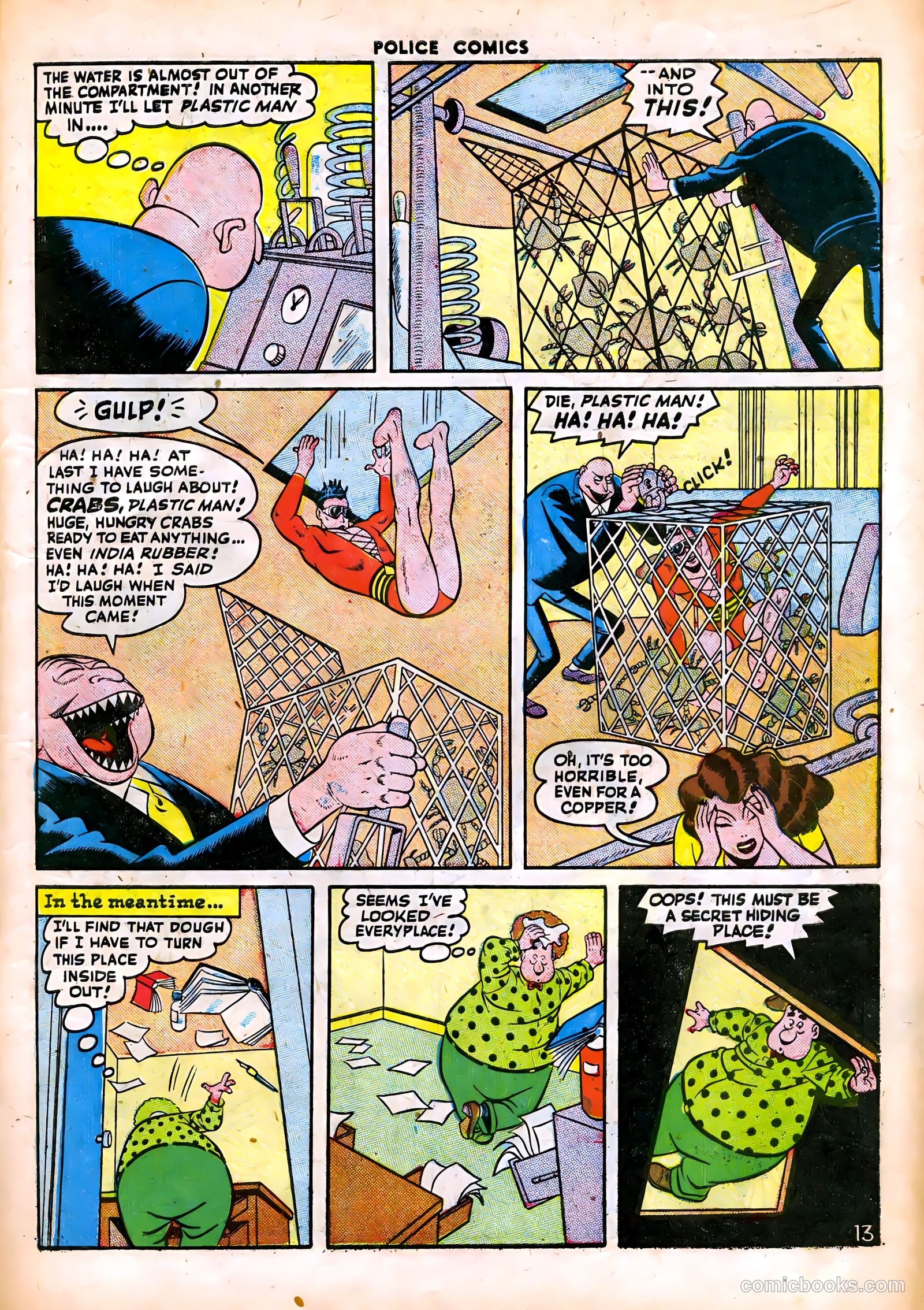 Police Comics #63 (1947) — page 15 of 60