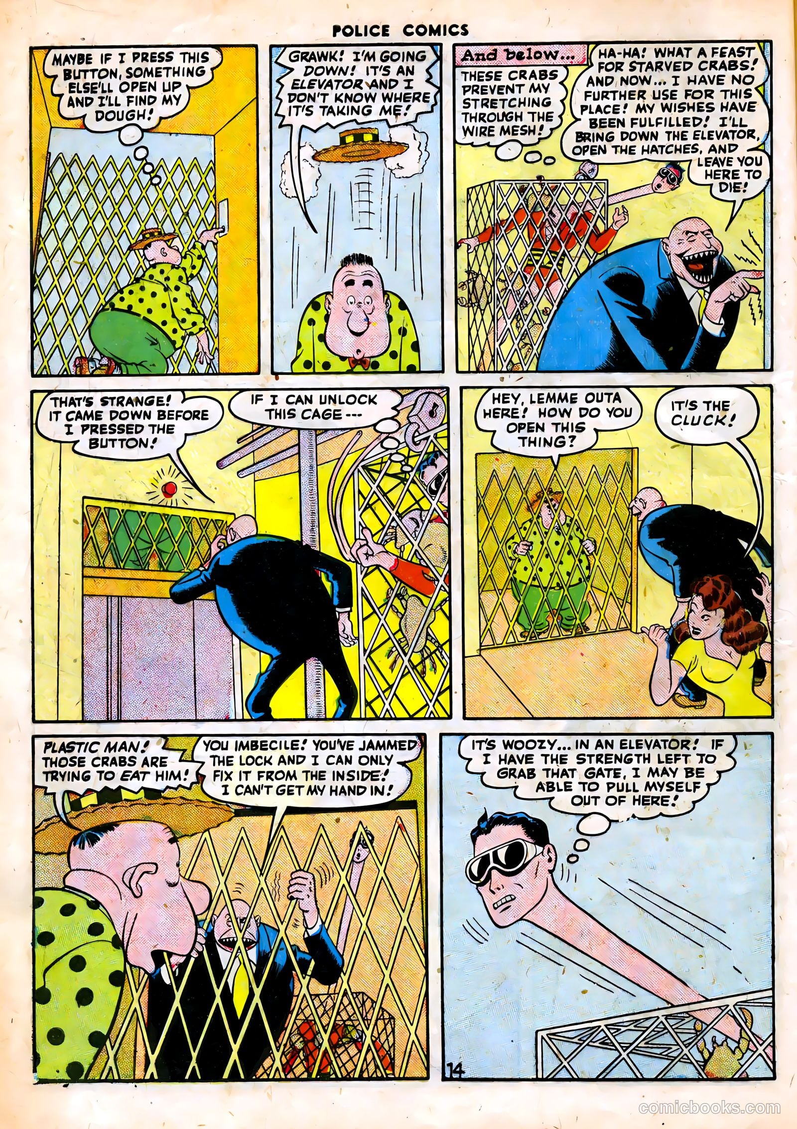 Police Comics #63 (1947) — page 16 of 60