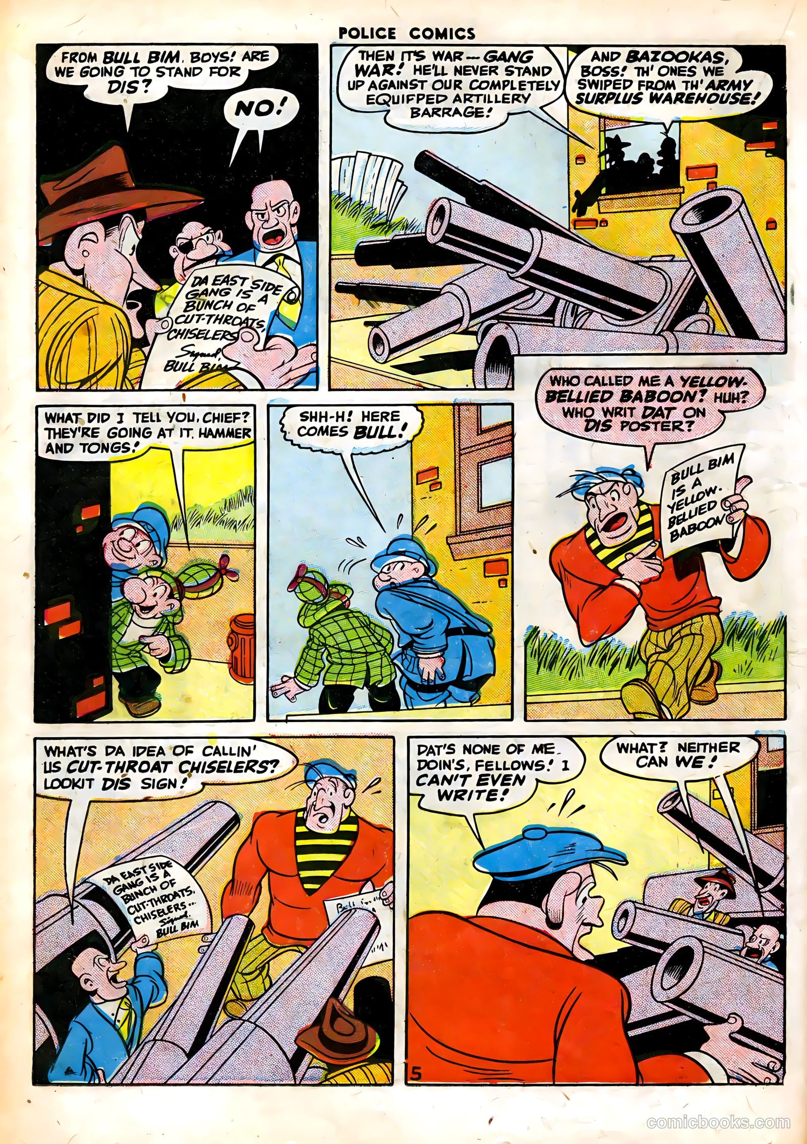 Police Comics #63 (1947) — page 28 of 60