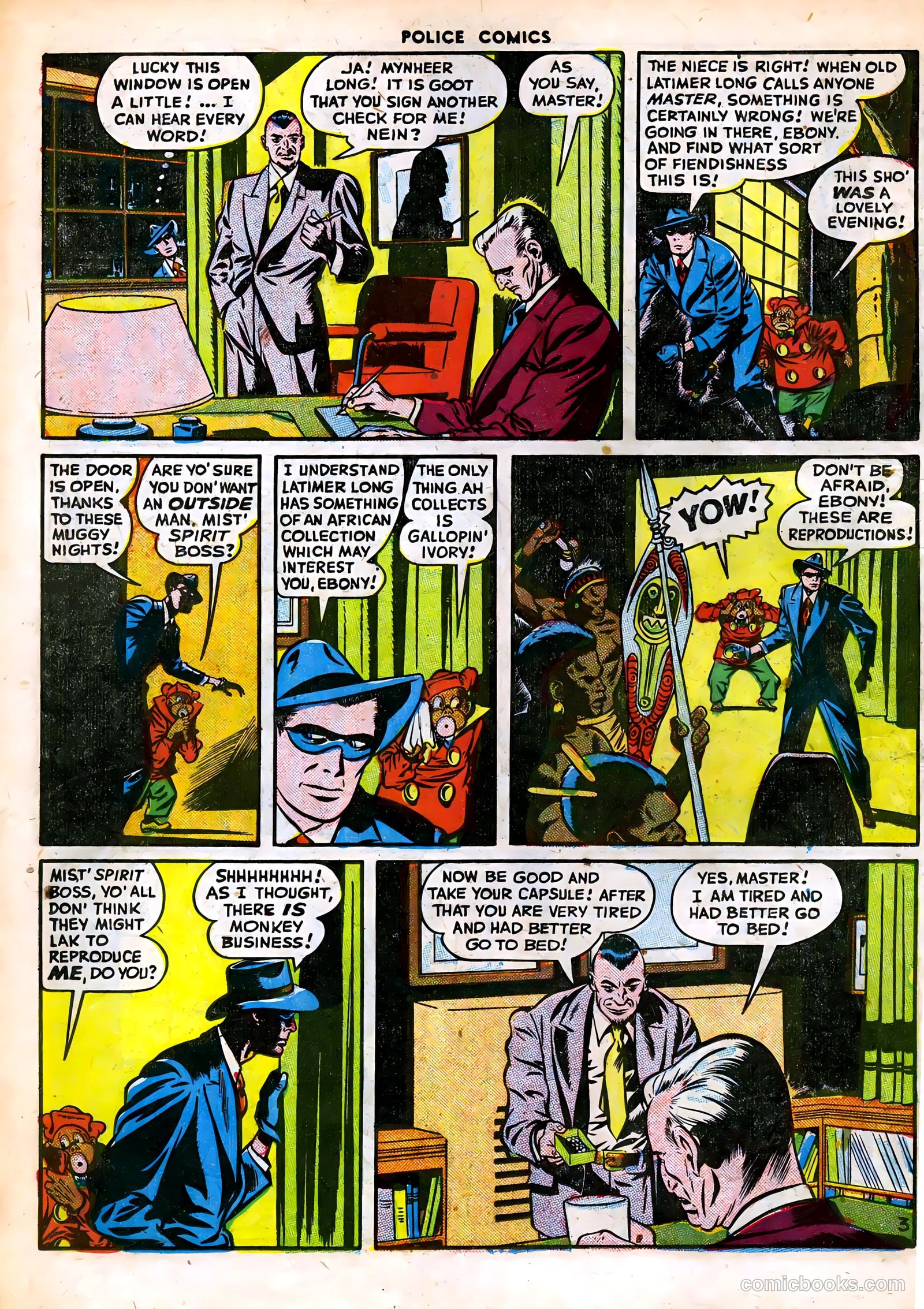 Police Comics #63 (1947) — page 32 of 60