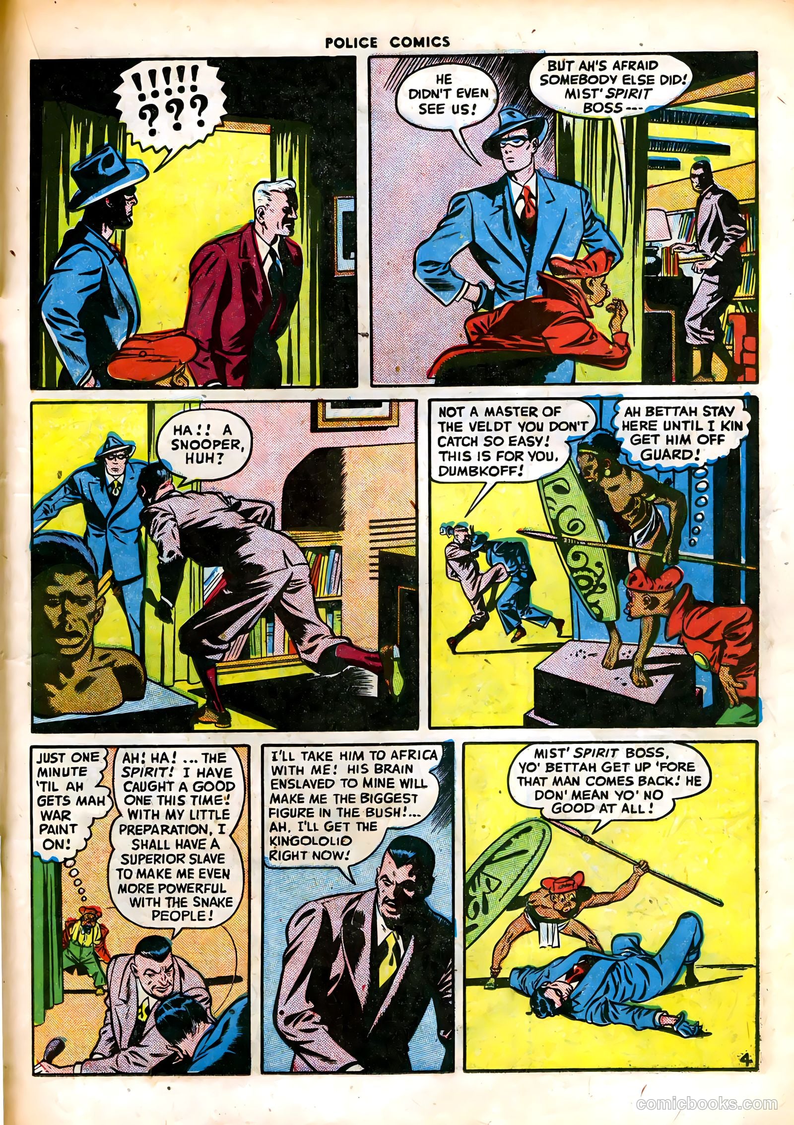 Police Comics #63 (1947) — page 33 of 60