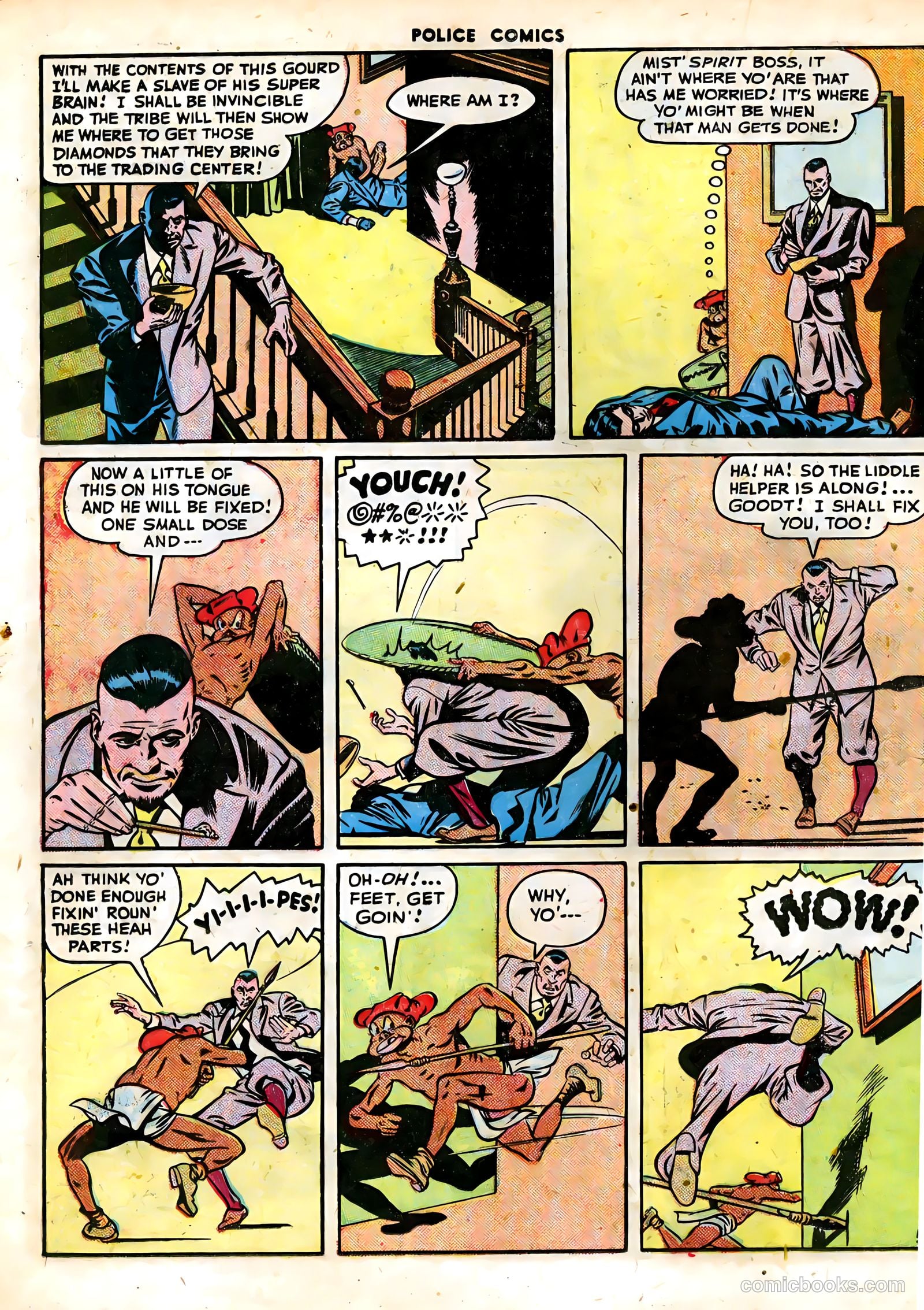 Police Comics #63 (1947) — page 34 of 60