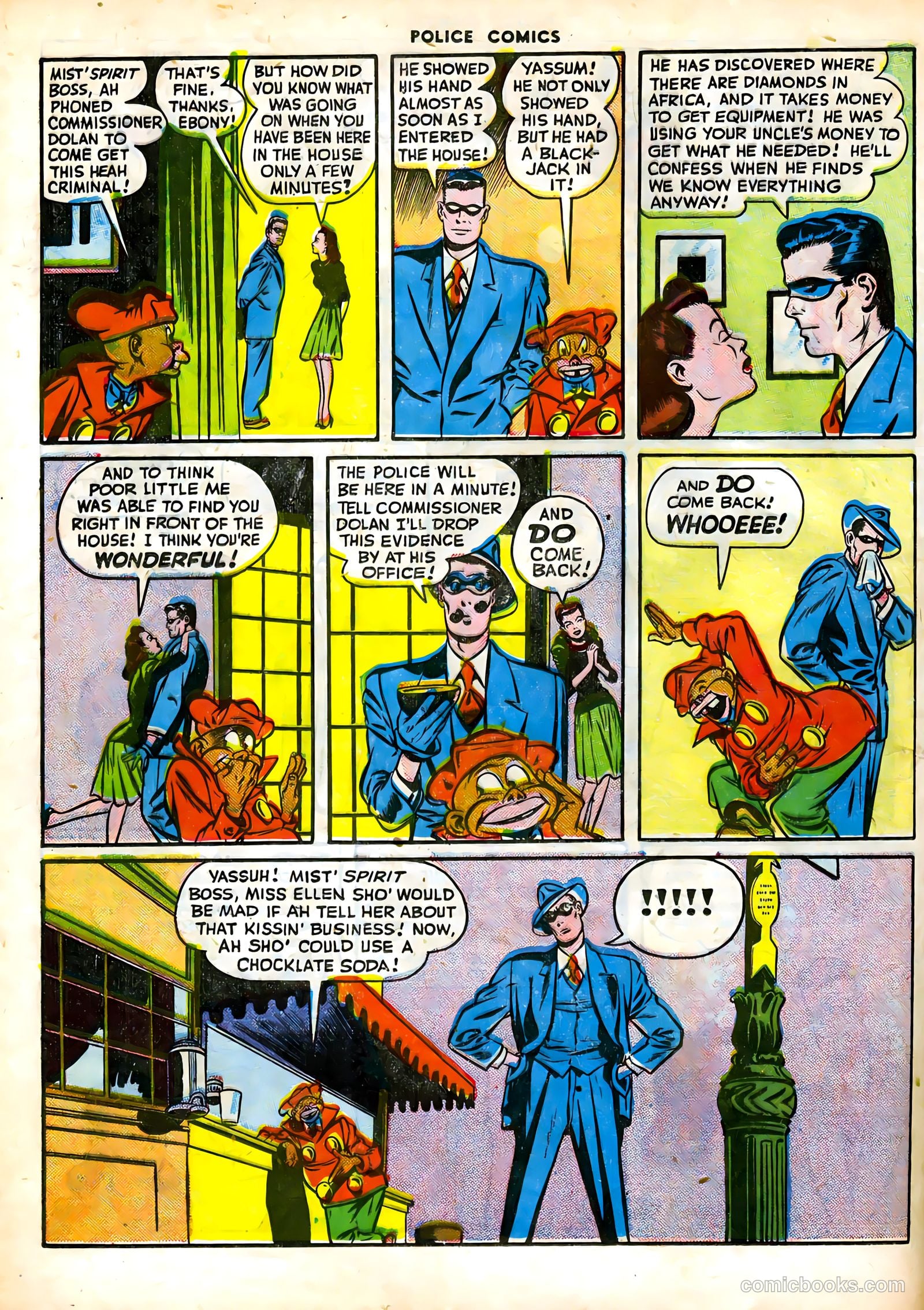 Police Comics #63 (1947) — page 36 of 60
