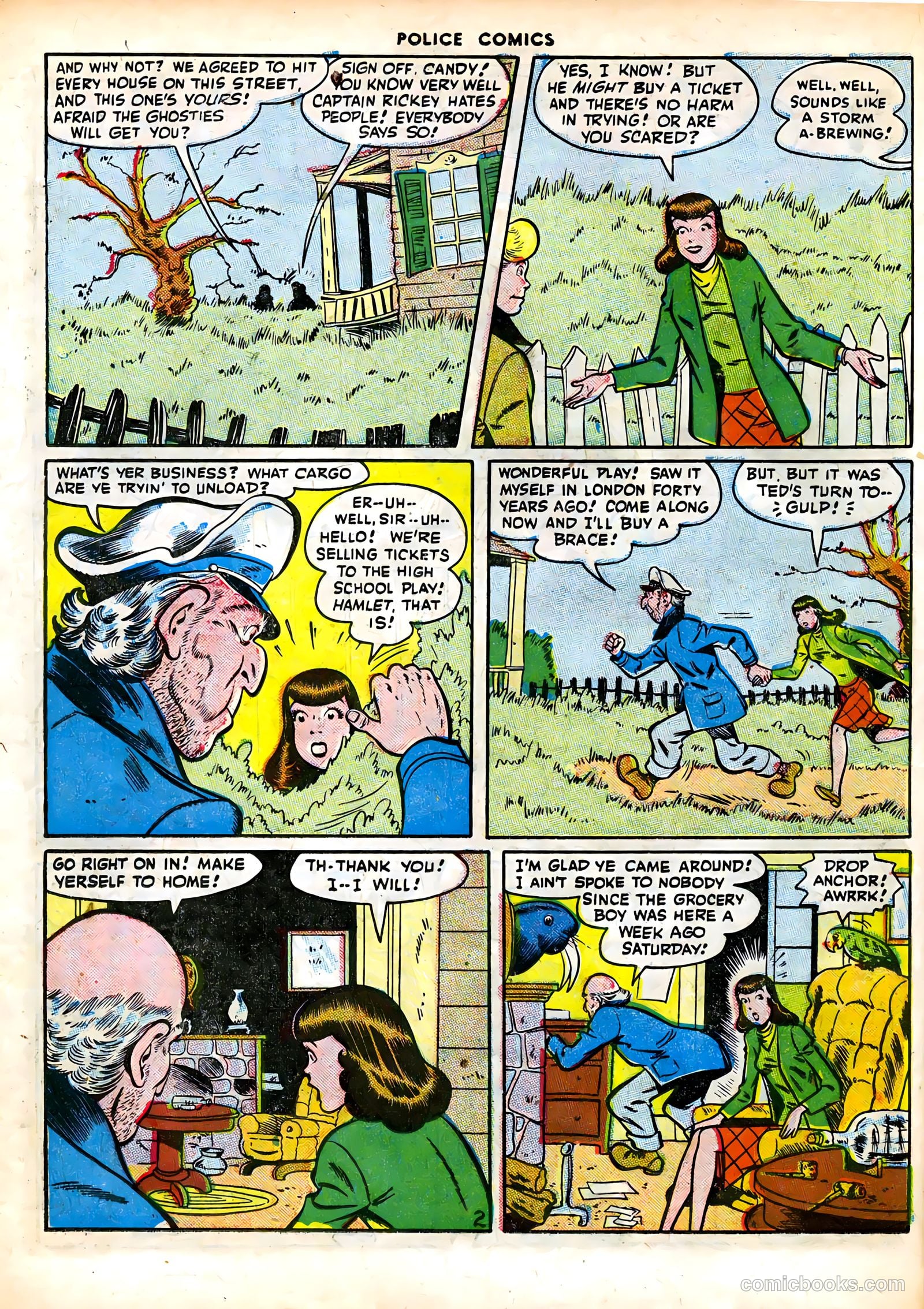 Police Comics #63 (1947) — page 38 of 60