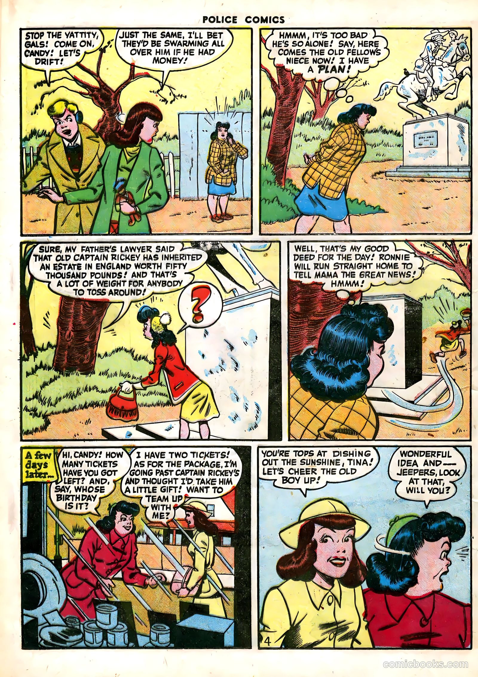 Police Comics #63 (1947) — page 40 of 60