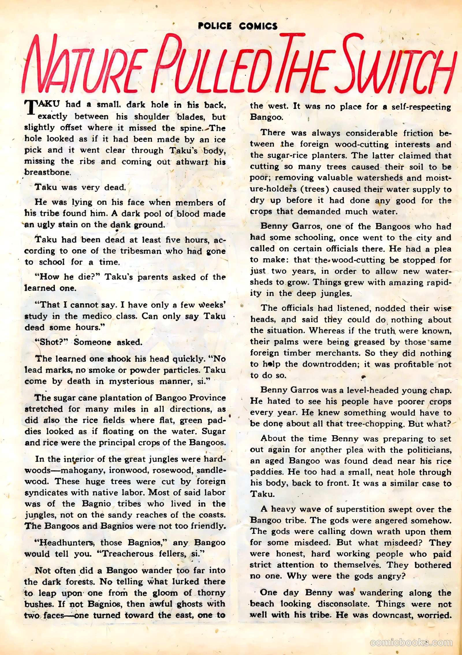 Police Comics #63 (1947) — page 44 of 60