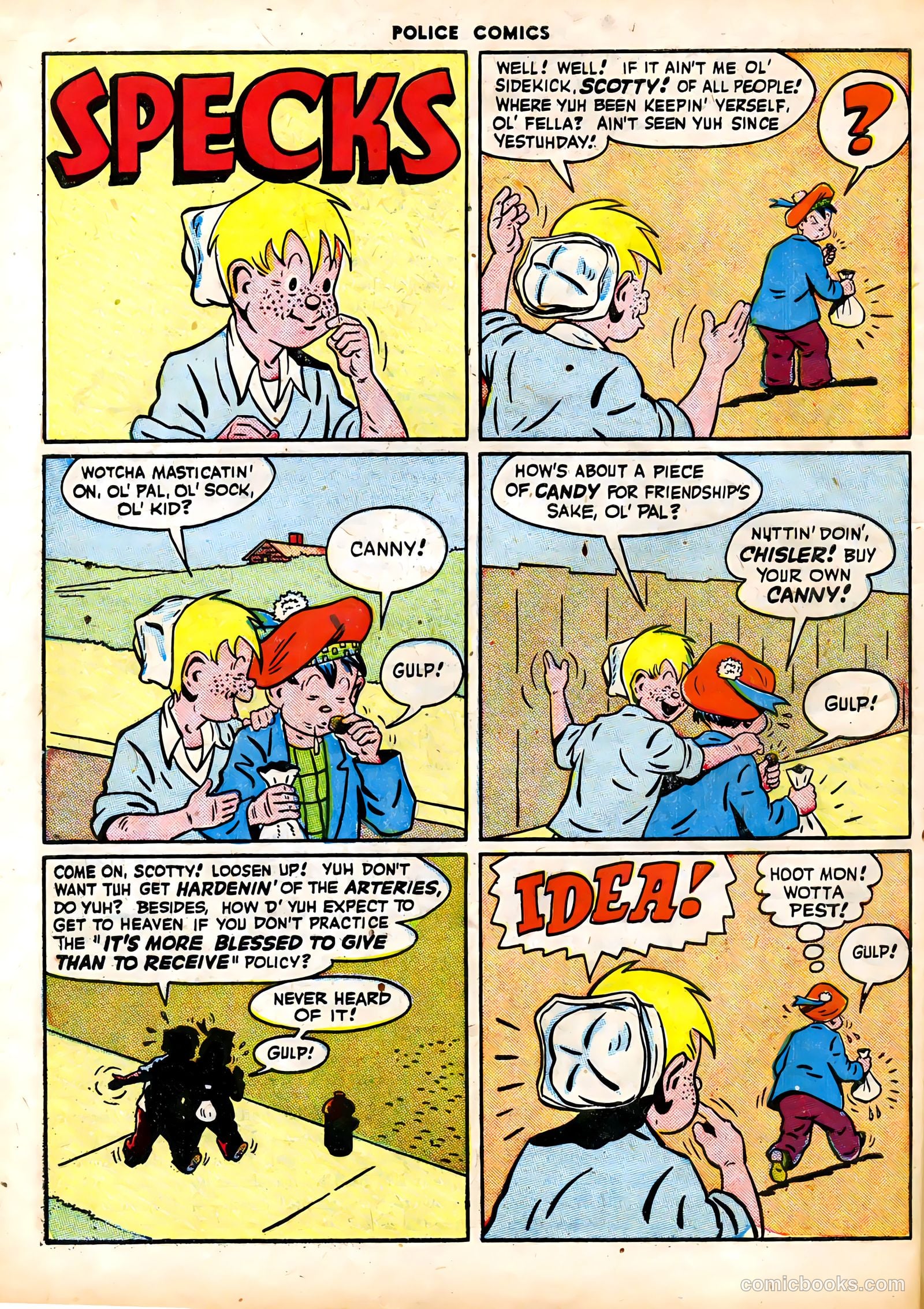 Police Comics #63 (1947) — page 46 of 60