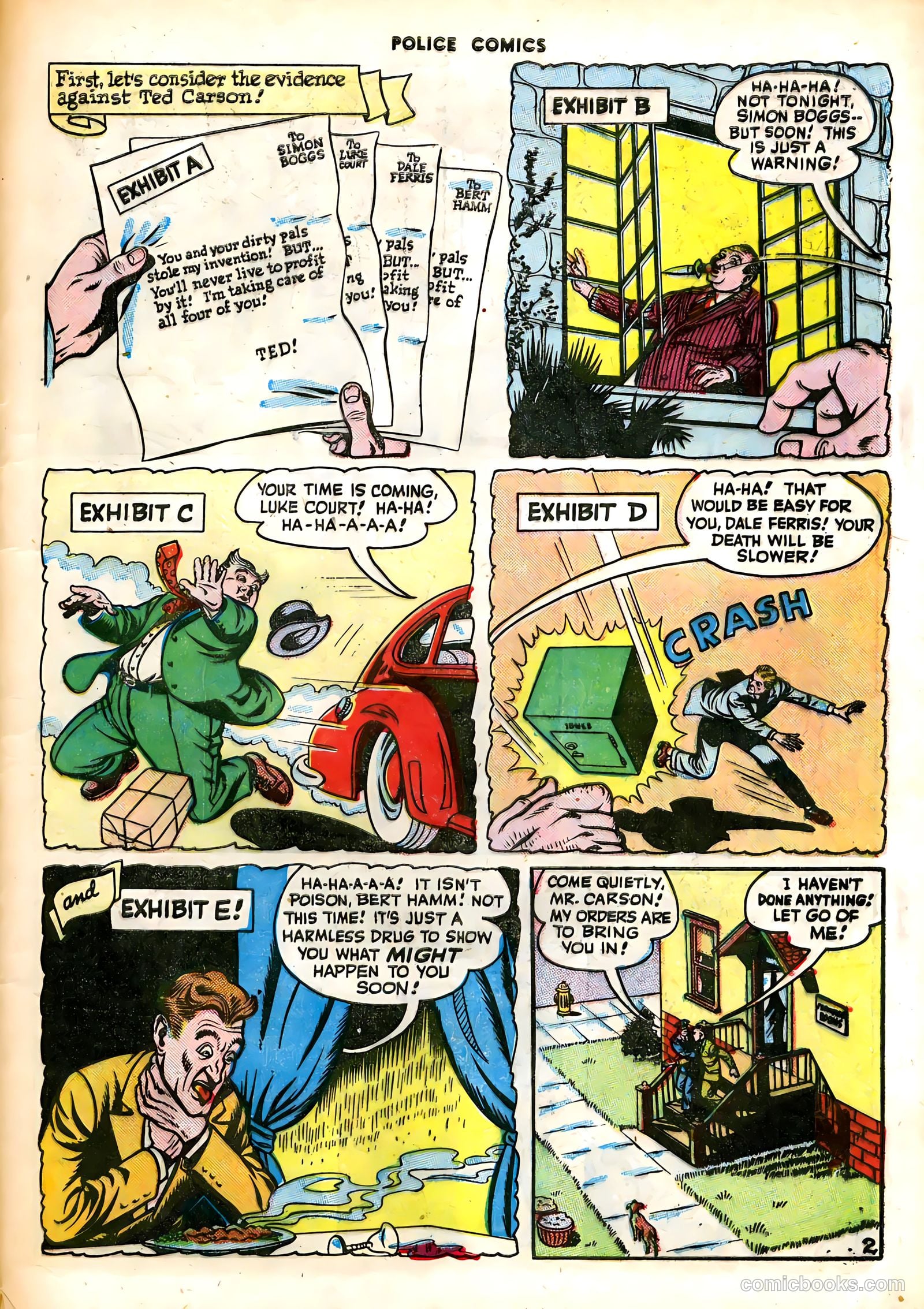 Police Comics #63 (1947) — page 49 of 60