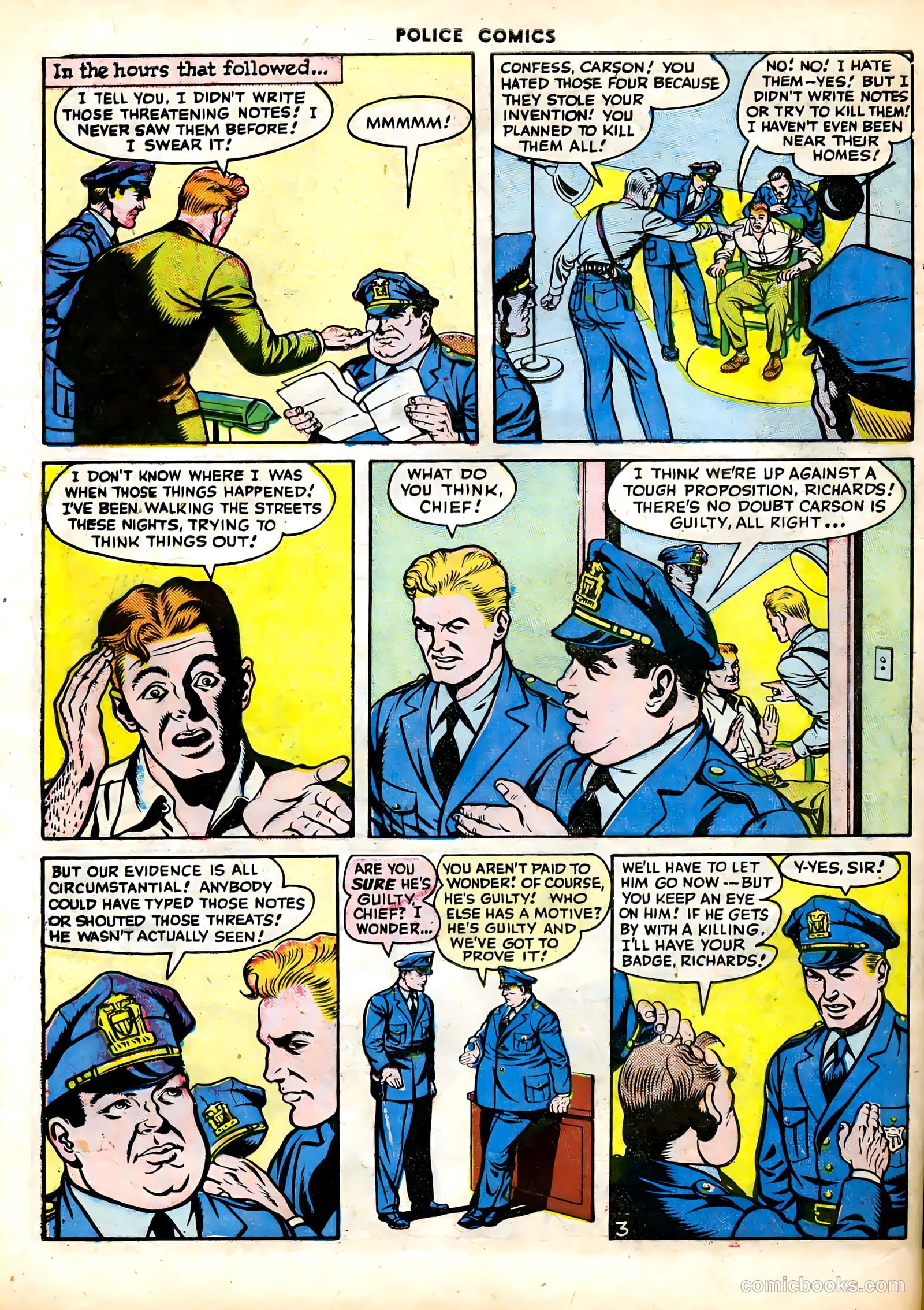 Police Comics #63 (1947) — page 50 of 60