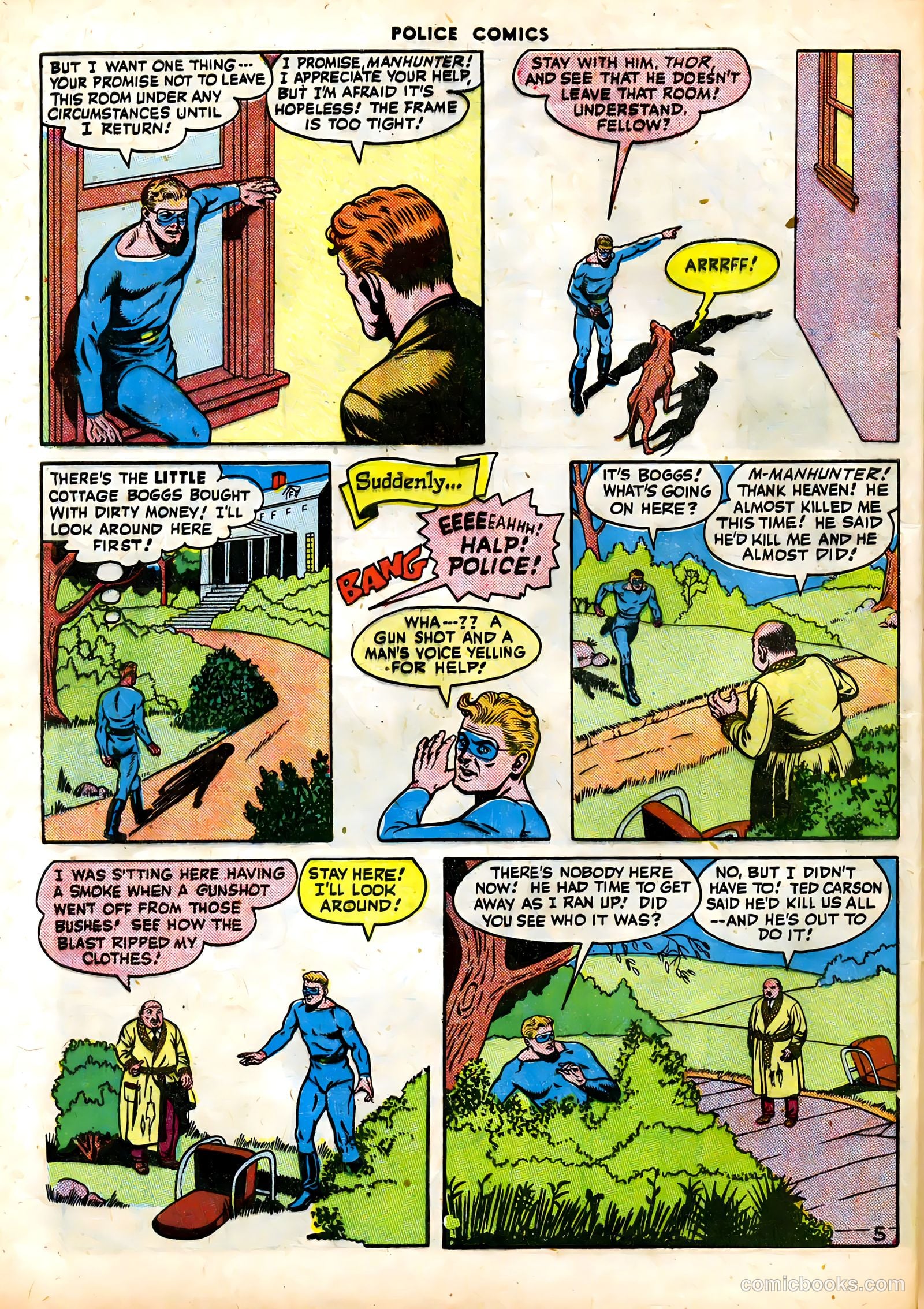 Police Comics #63 (1947) — page 52 of 60