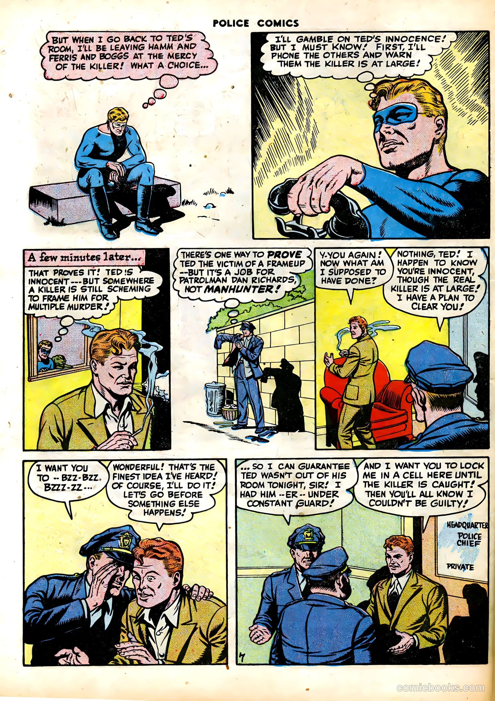 Police Comics #63 (1947) — page 54 of 60
