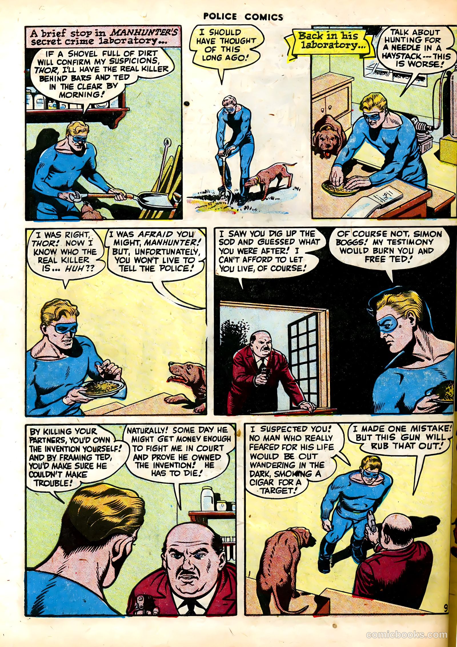 Police Comics #63 (1947) — page 56 of 60