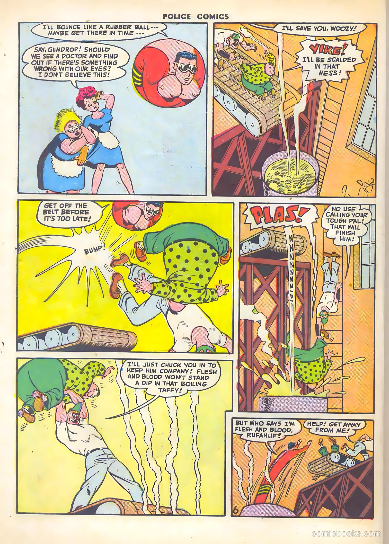 Police Comics #64 (1947) — page 8 of 60