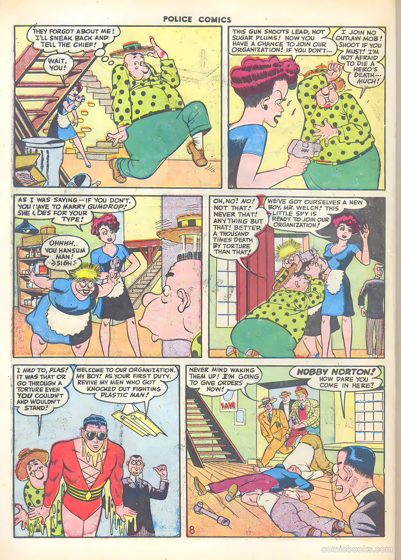 Police Comics #64 (1947) — page 10 of 60