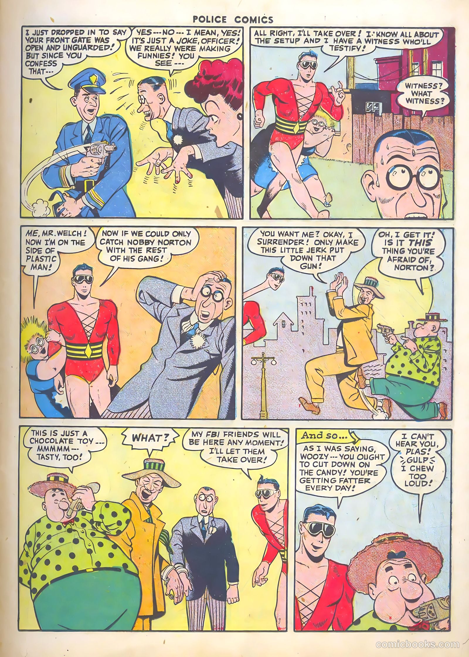 Police Comics #64 (1947) — page 17 of 60