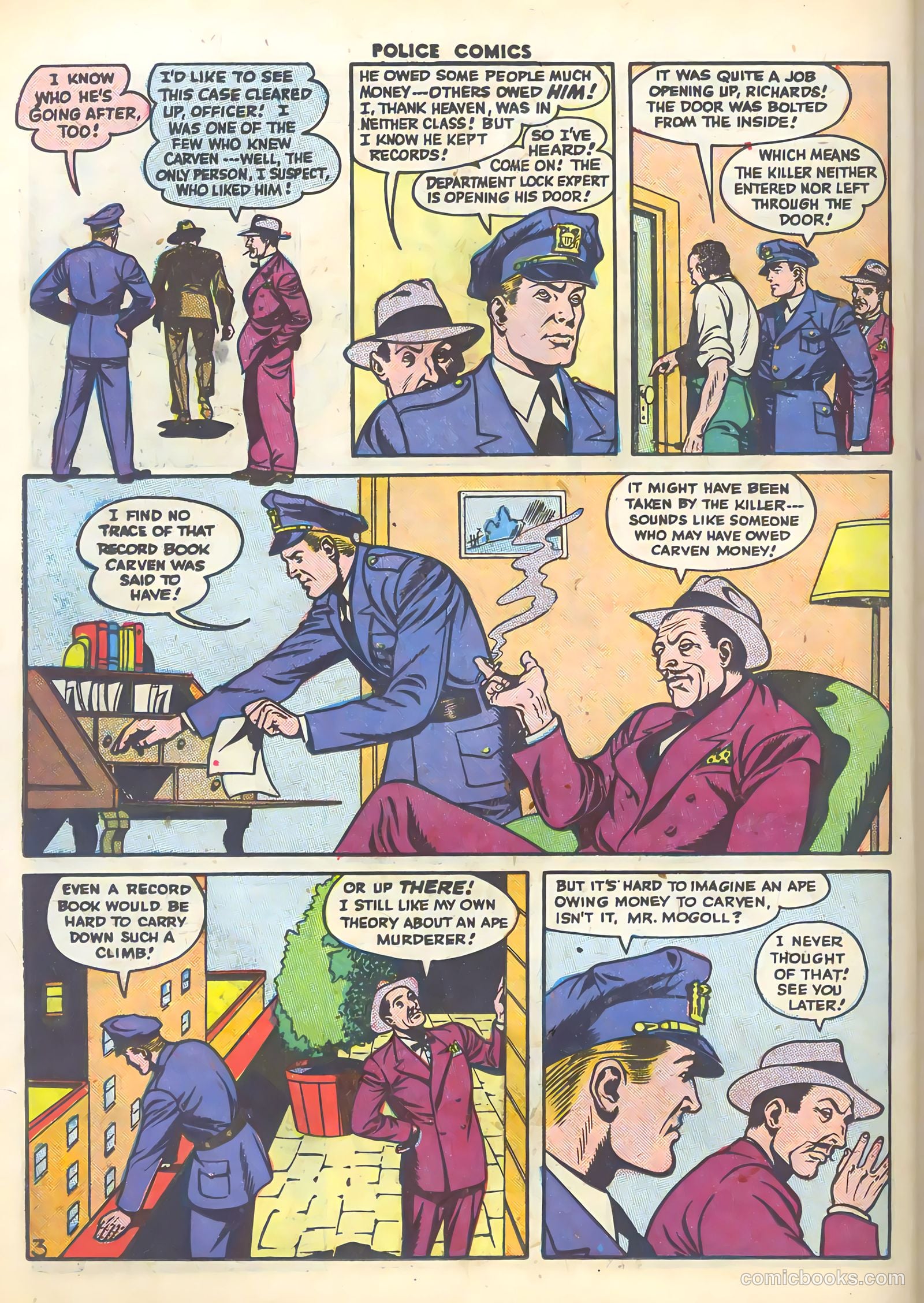 Police Comics #64 (1947) — page 22 of 60