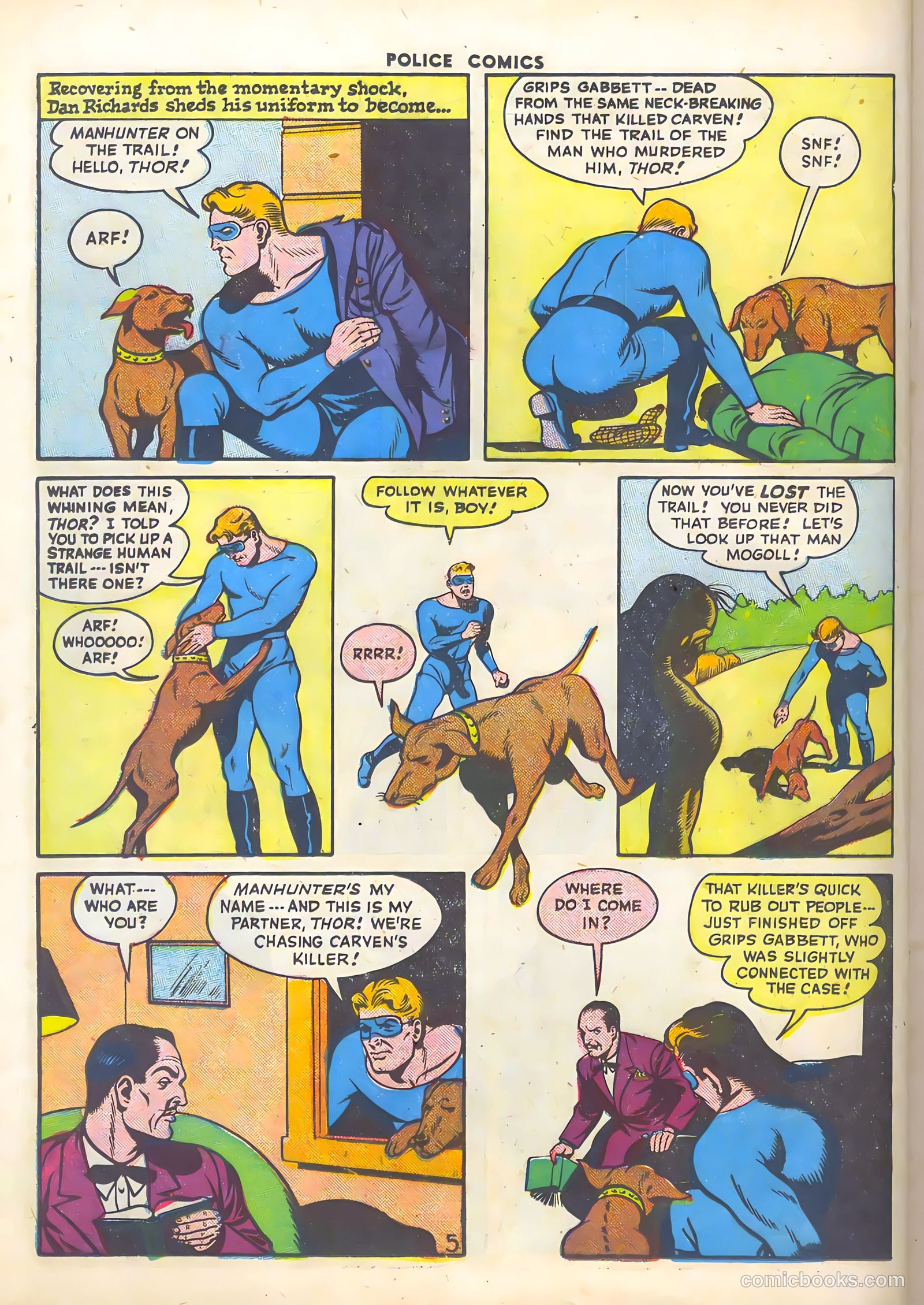 Police Comics #64 (1947) — page 24 of 60