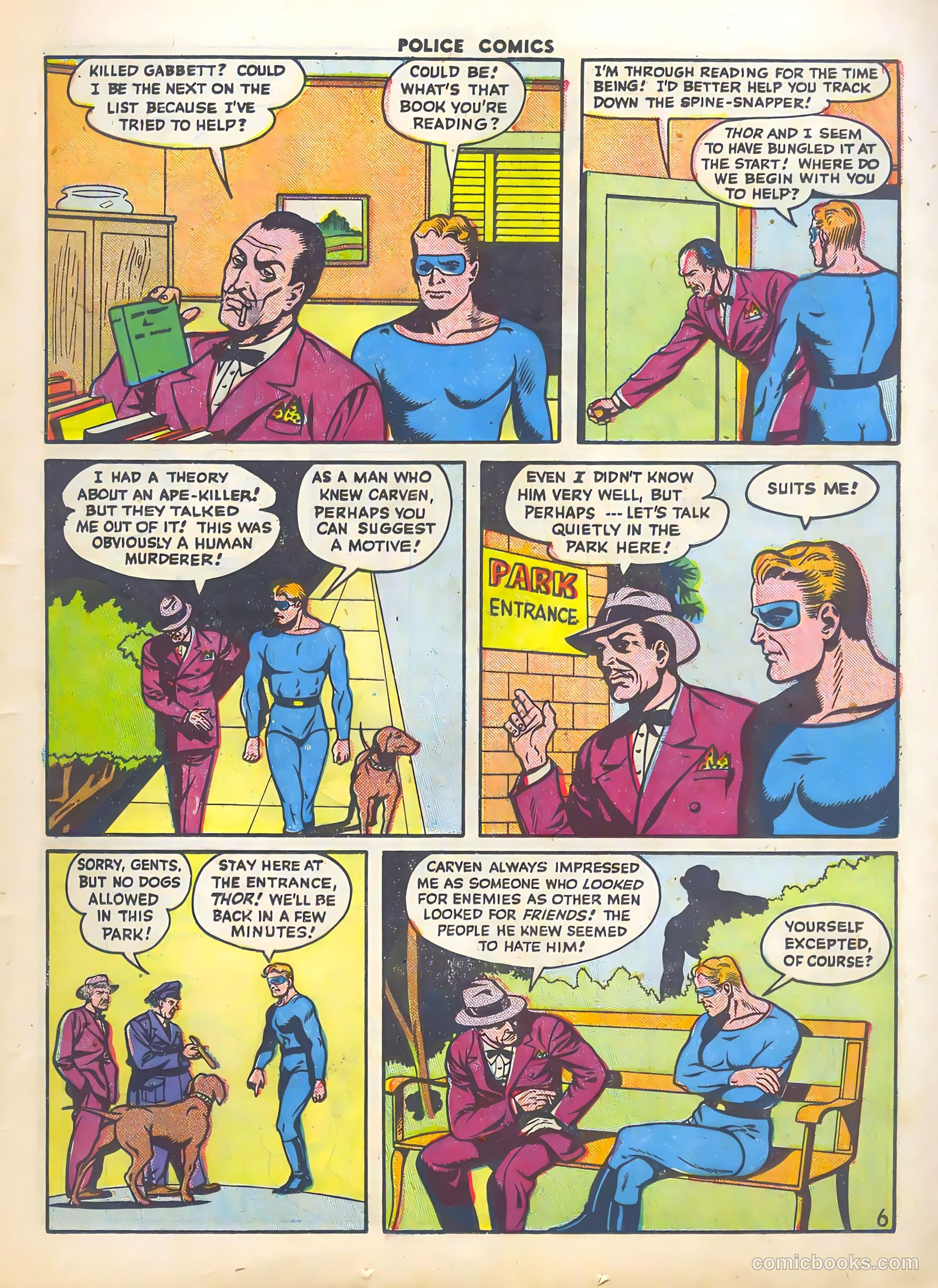 Police Comics #64 (1947) — page 25 of 60