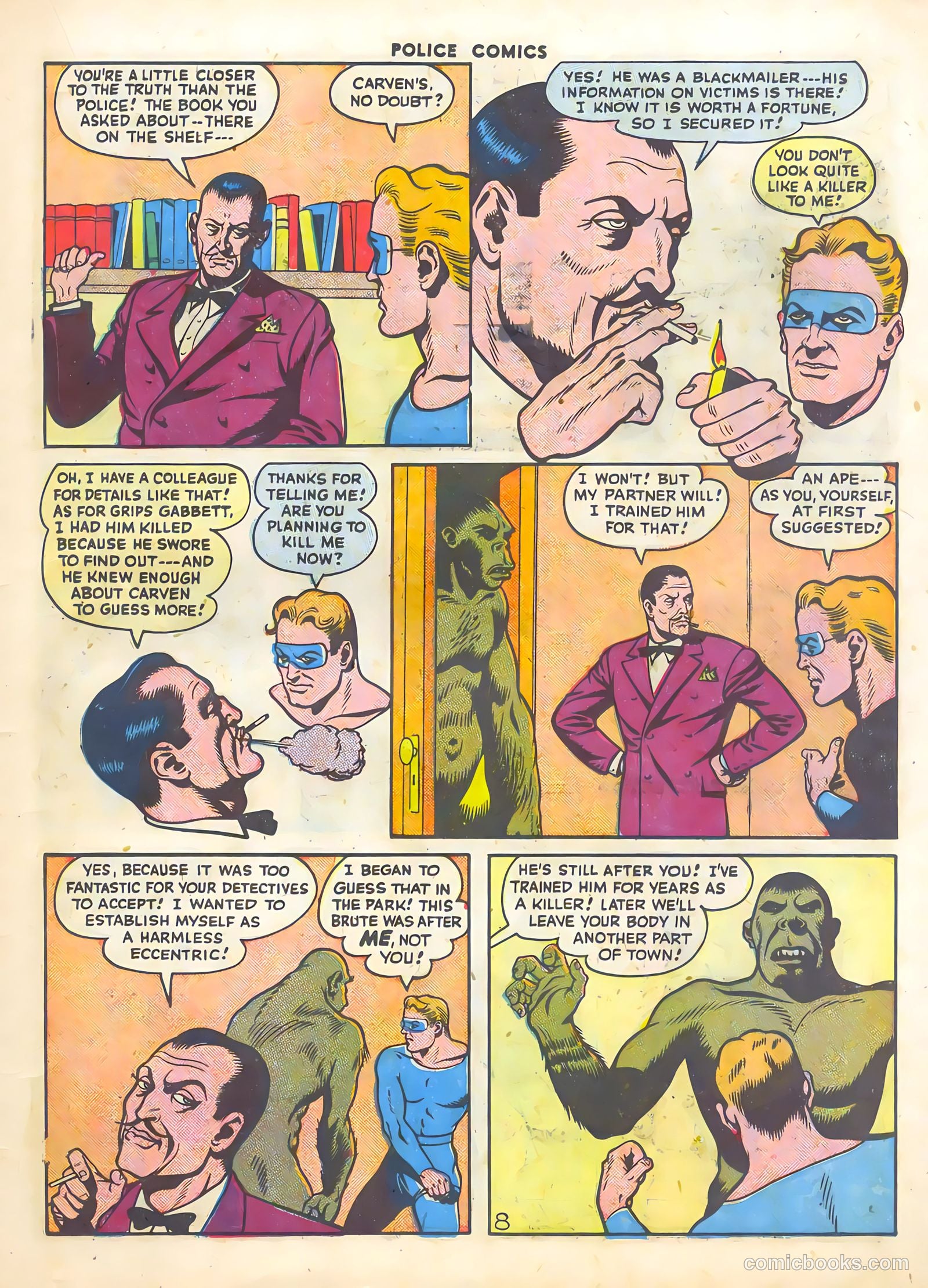 Police Comics #64 (1947) — page 27 of 60
