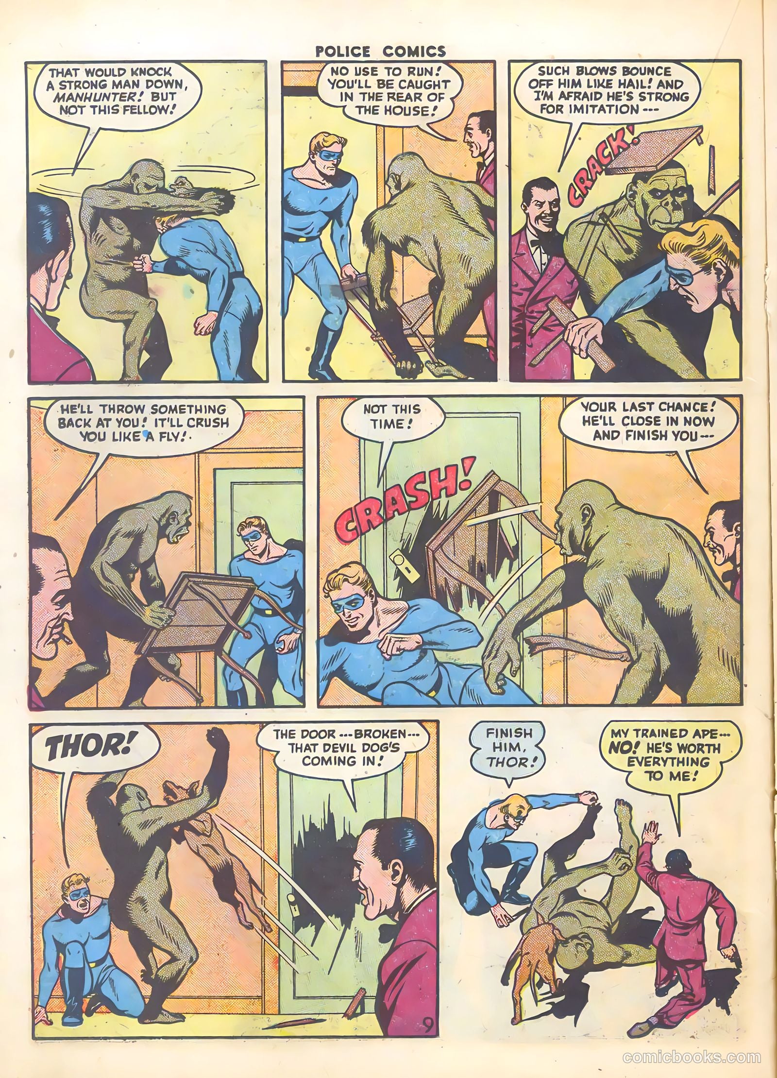 Police Comics #64 (1947) — page 28 of 60