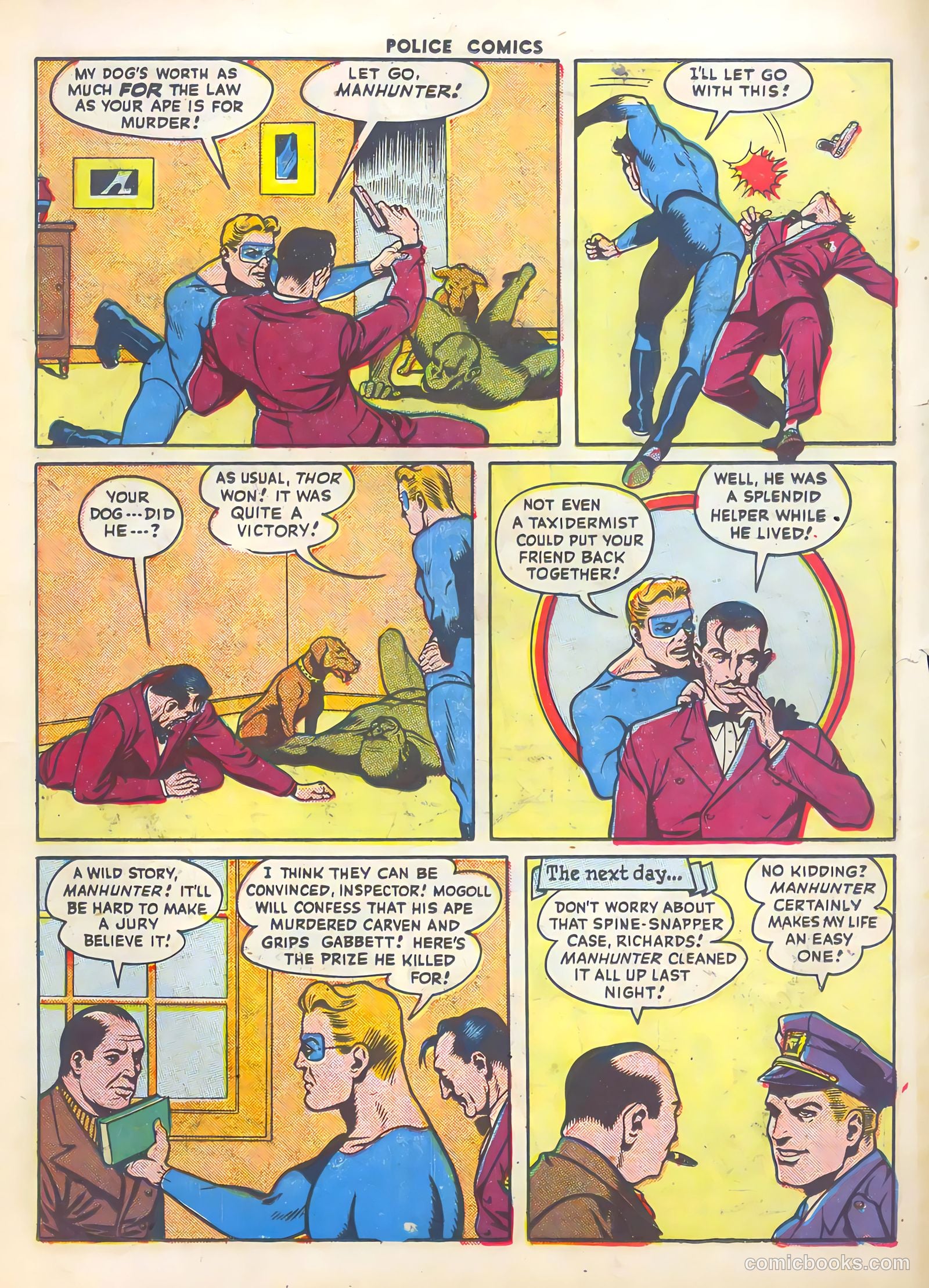 Police Comics #64 (1947) — page 29 of 60