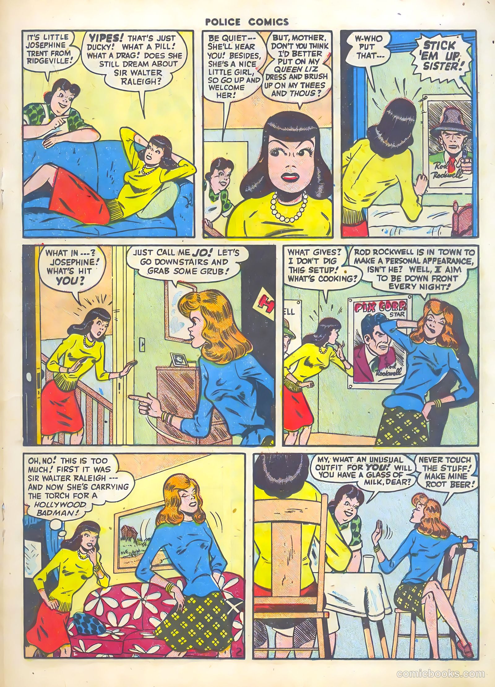 Police Comics #64 (1947) — page 31 of 60