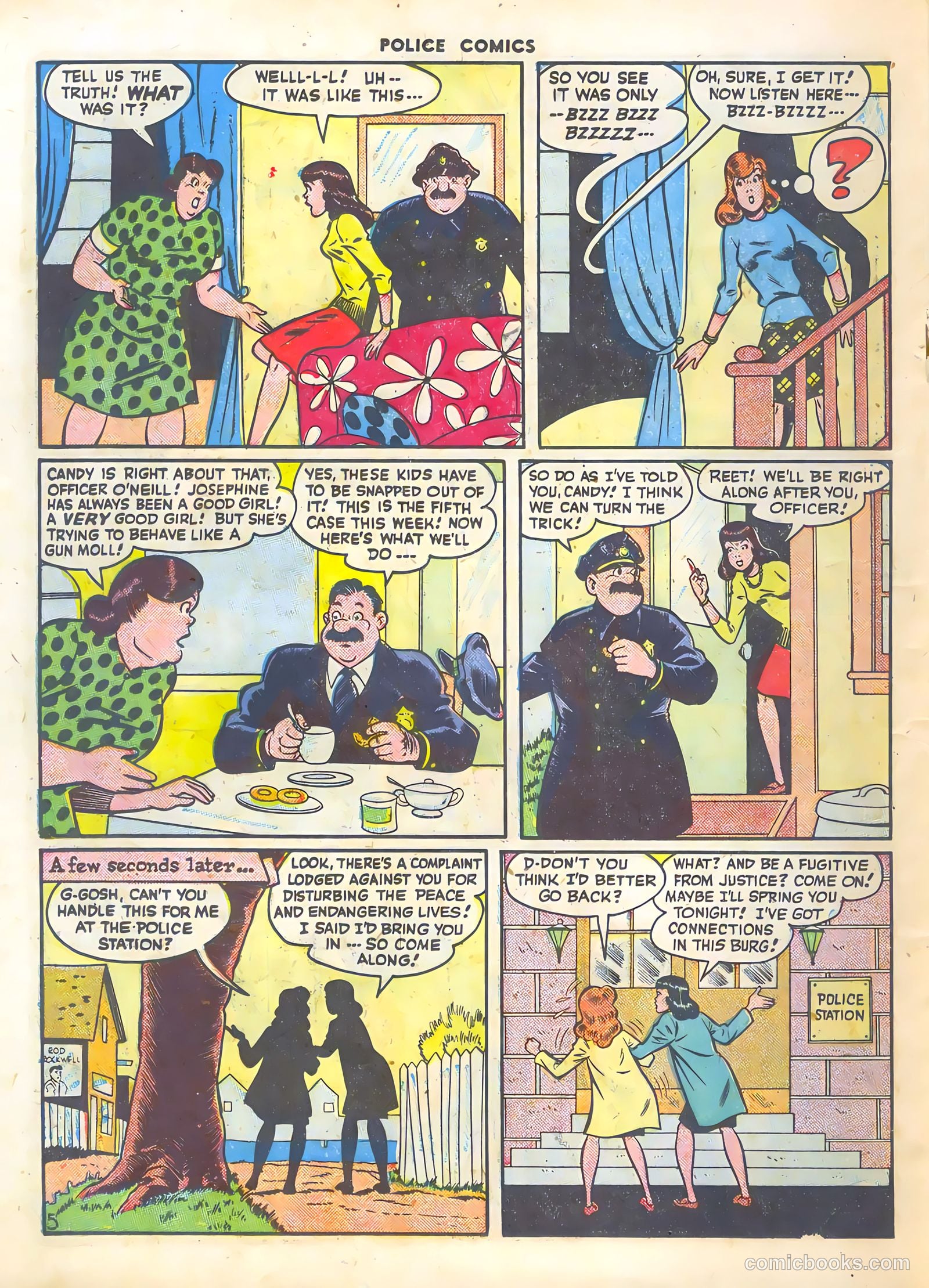 Police Comics #64 (1947) — page 34 of 60