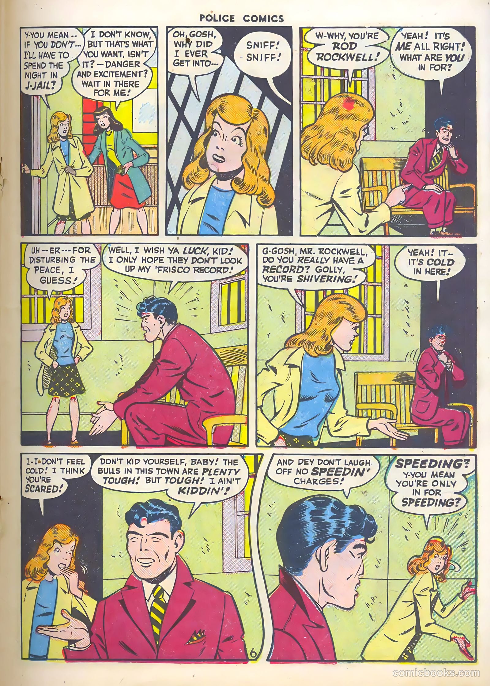 Police Comics #64 (1947) — page 35 of 60