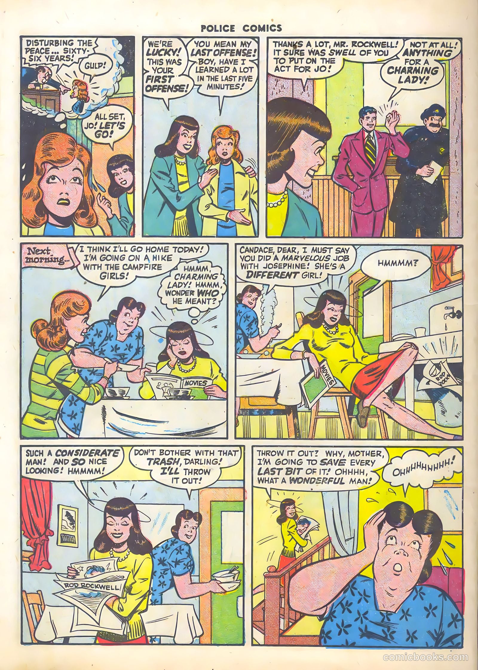 Police Comics #64 (1947) — page 36 of 60