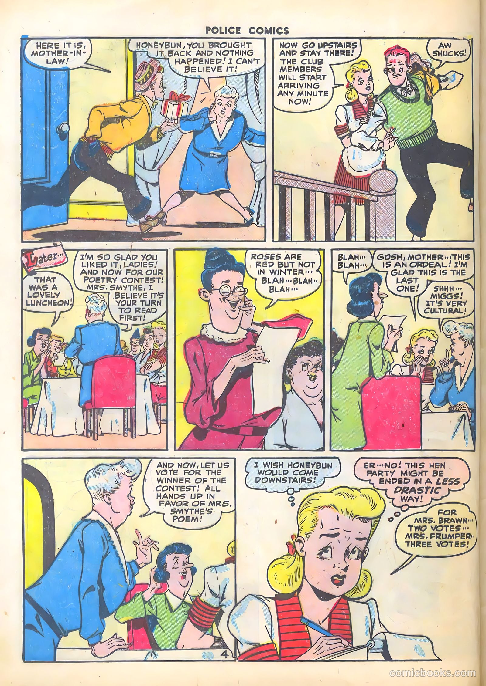 Police Comics #64 (1947) — page 40 of 60